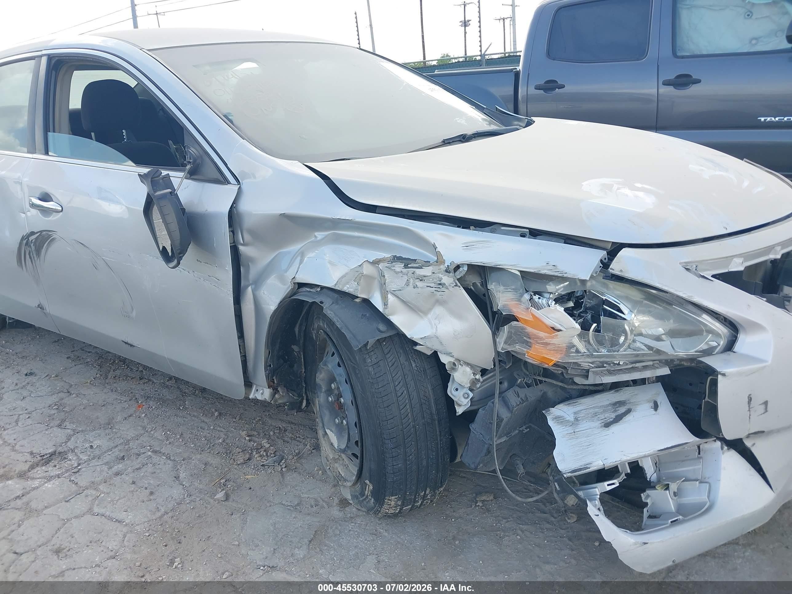 2013 Nissan Altima 2.5 S Серебряный vin: 1N4AL3AP4DN428886