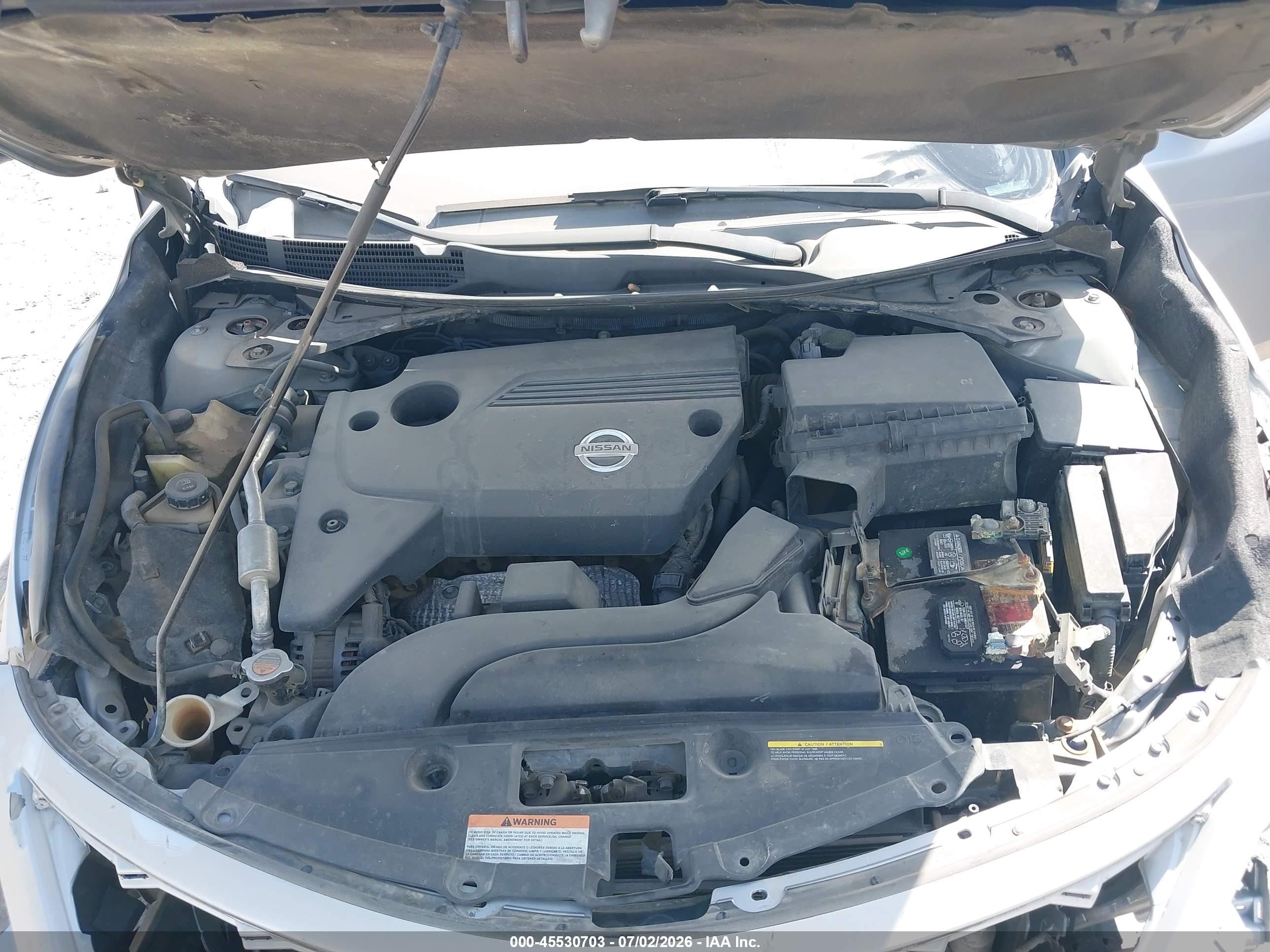 2013 Nissan Altima 2.5 S Серебряный vin: 1N4AL3AP4DN428886