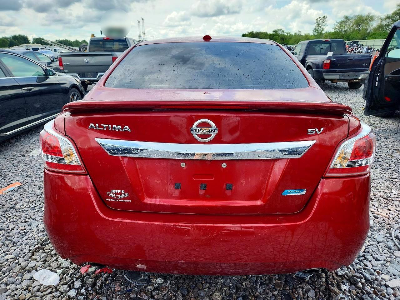2013 Nissan Altima 2.5 Red vin: 1N4AL3AP4DN436874