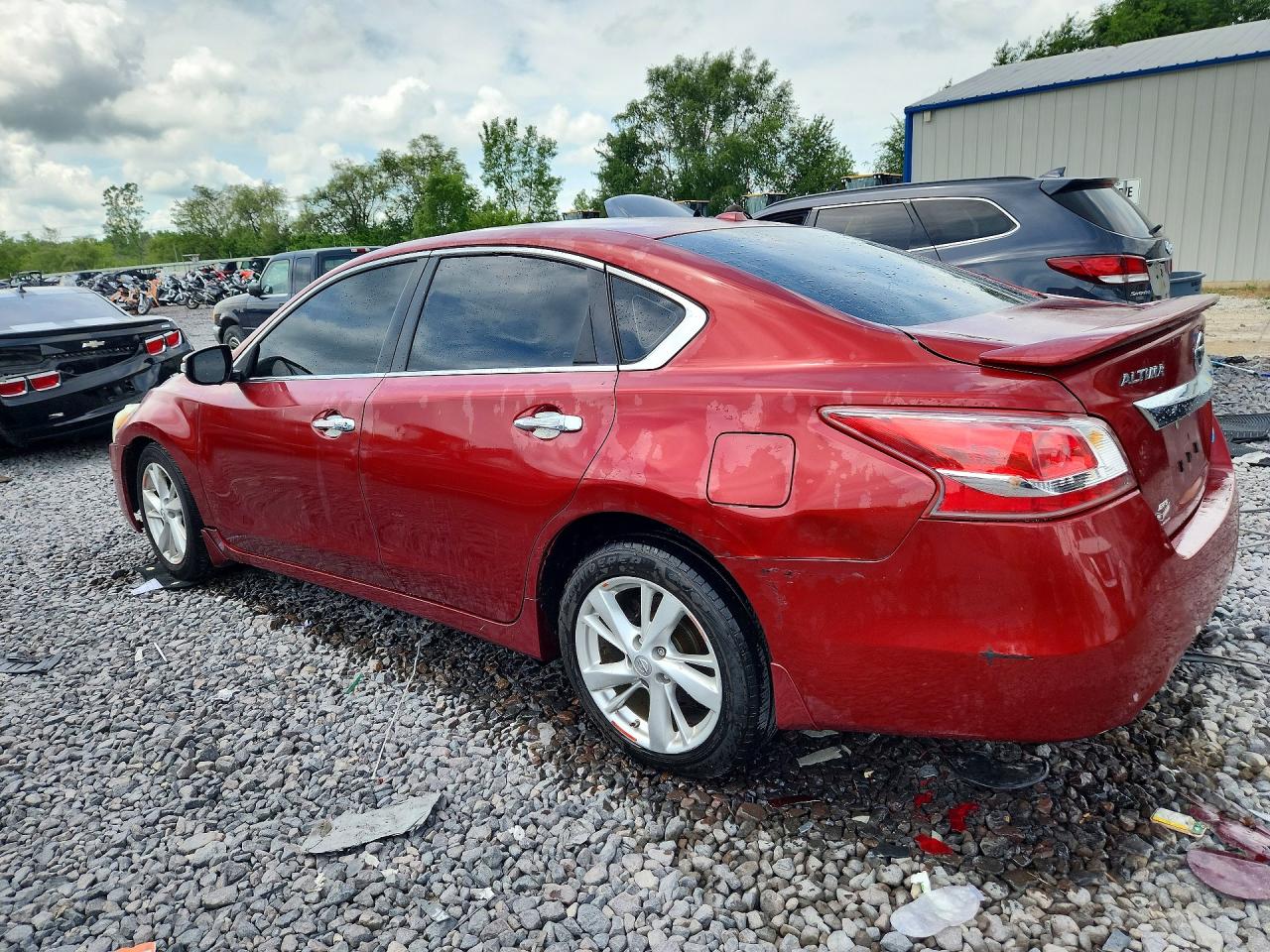 2013 Nissan Altima 2.5 Red vin: 1N4AL3AP4DN436874