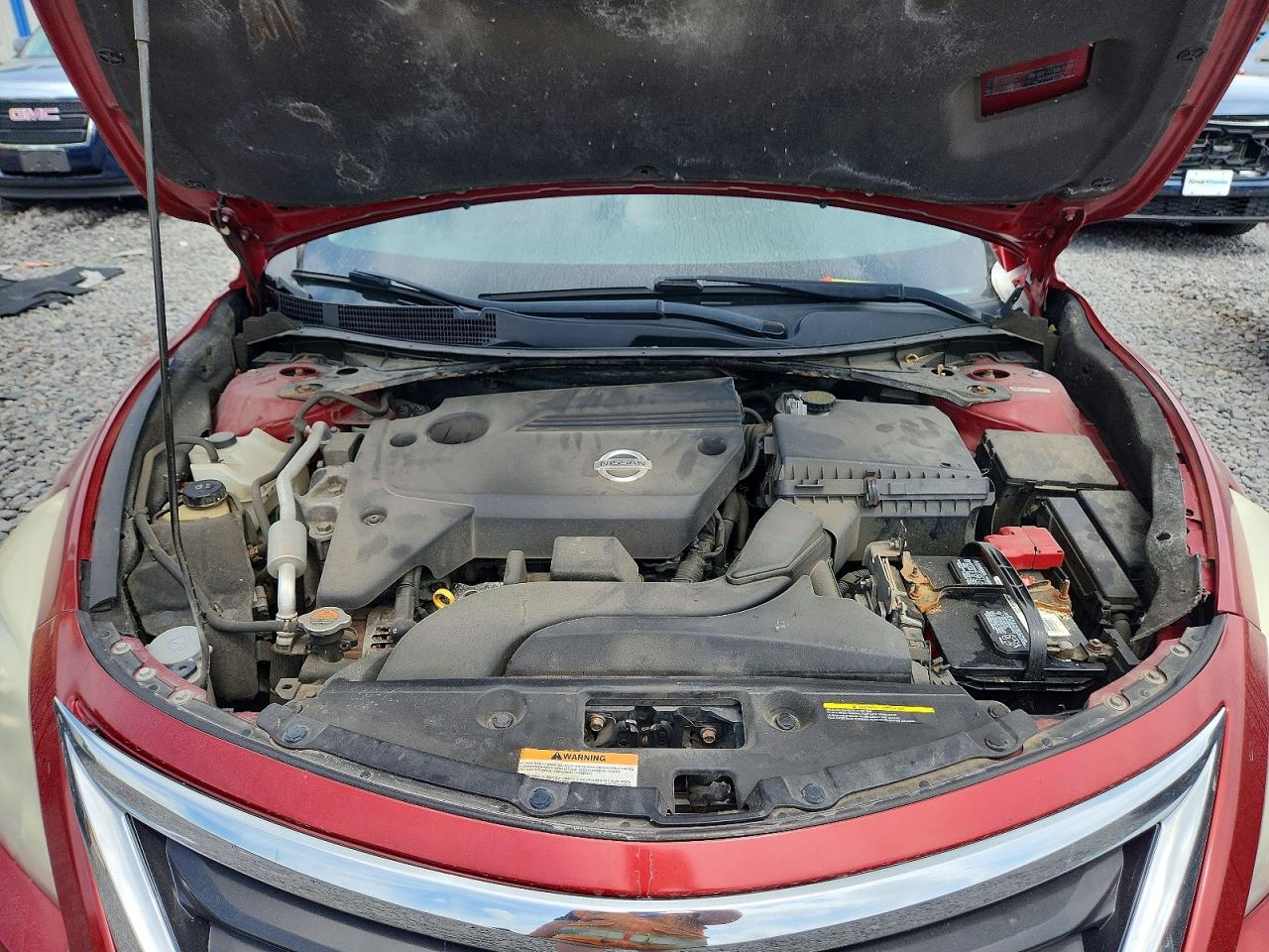 2013 Nissan Altima 2.5 Red vin: 1N4AL3AP4DN436874