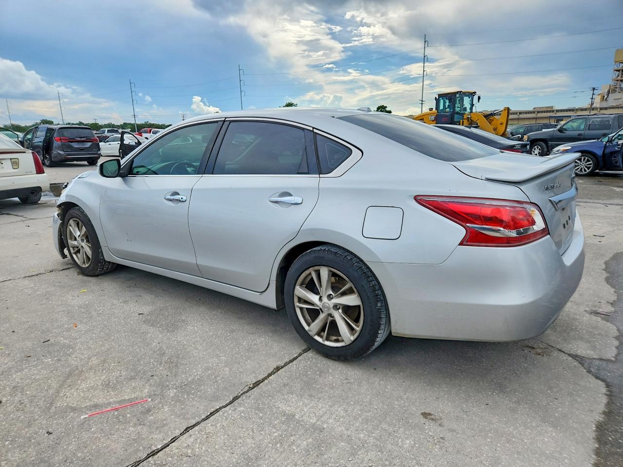 2013 Nissan Altima 2.5 Silver vin: 1N4AL3AP4DN438642