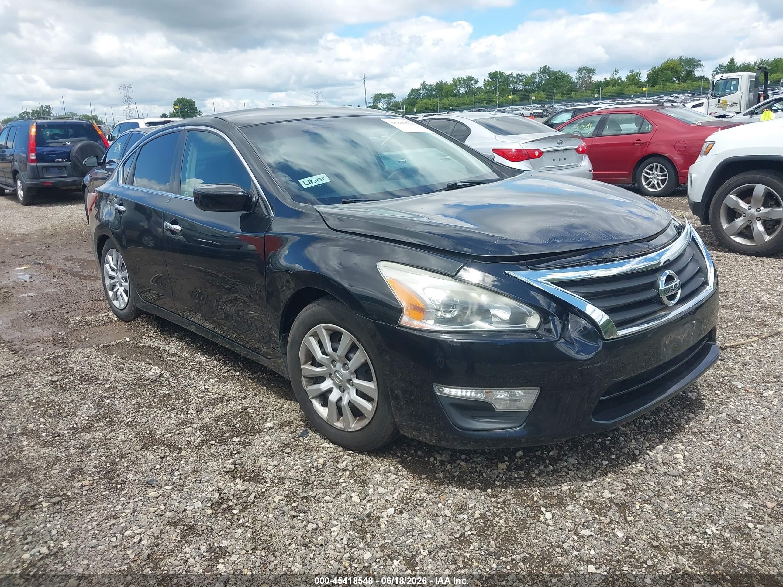 2013 Nissan Altima 2.5 Black vin: 1N4AL3AP4DN439435
