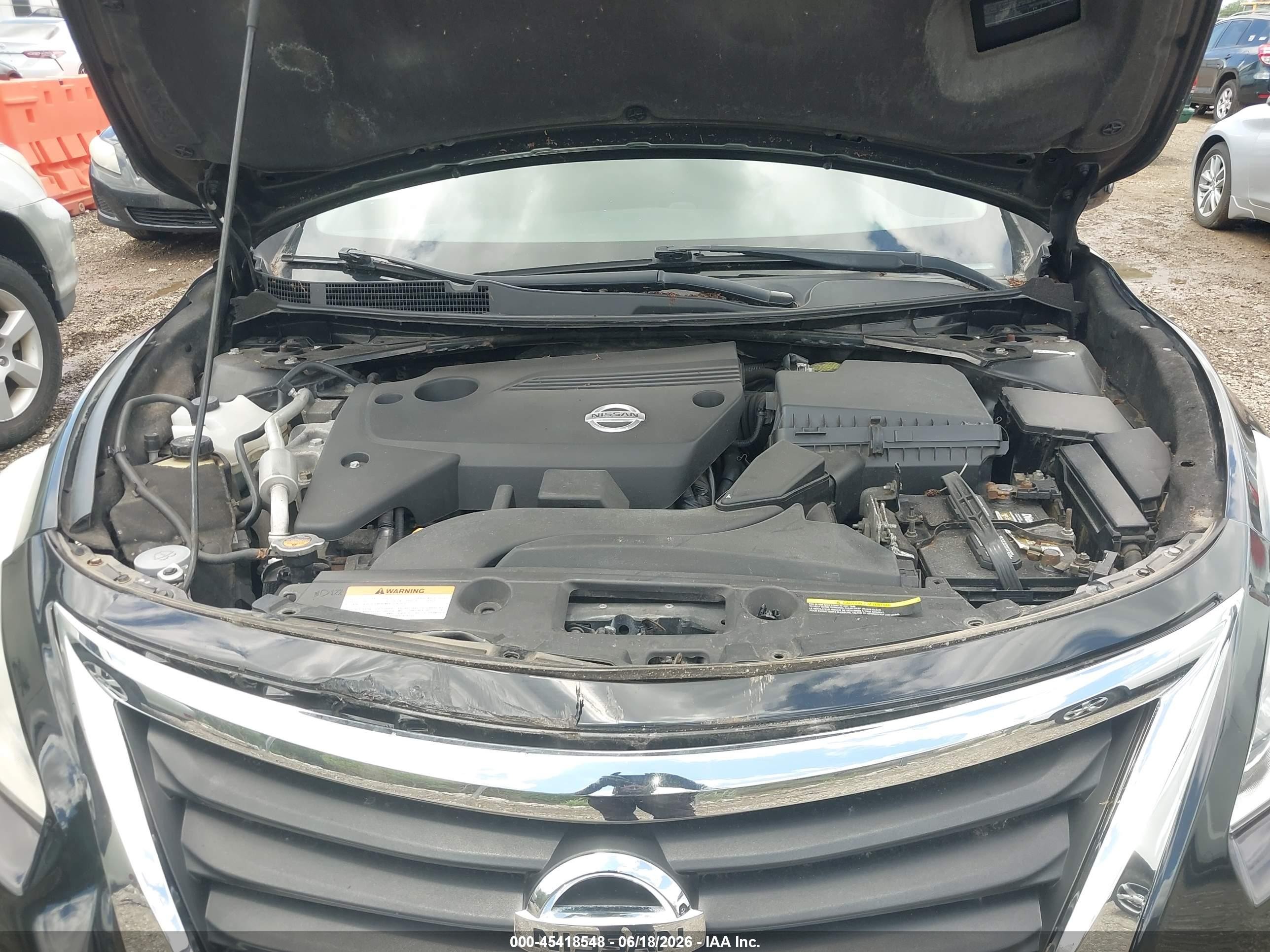 2013 Nissan Altima 2.5 Black vin: 1N4AL3AP4DN439435