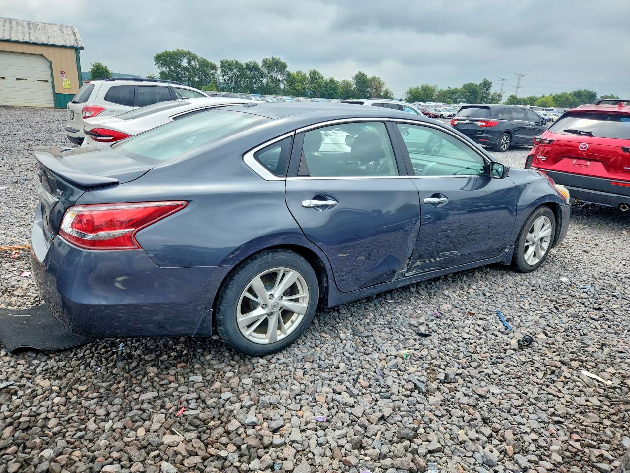 2013 Nissan Altima 2.5 Серый vin: 1N4AL3AP4DN441136