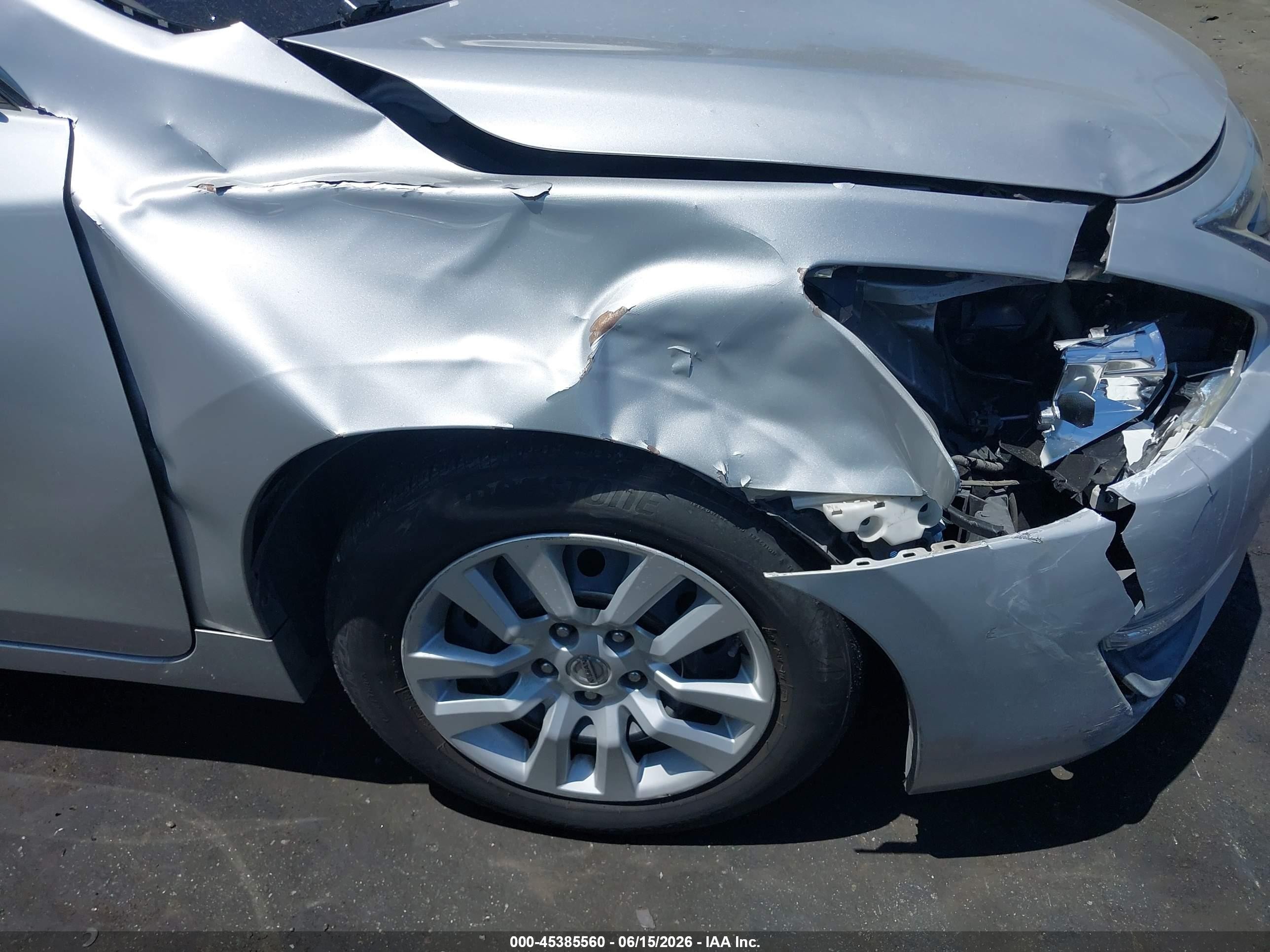 2013 Nissan Altima 2.5 S Silver vin: 1N4AL3AP4DN467848