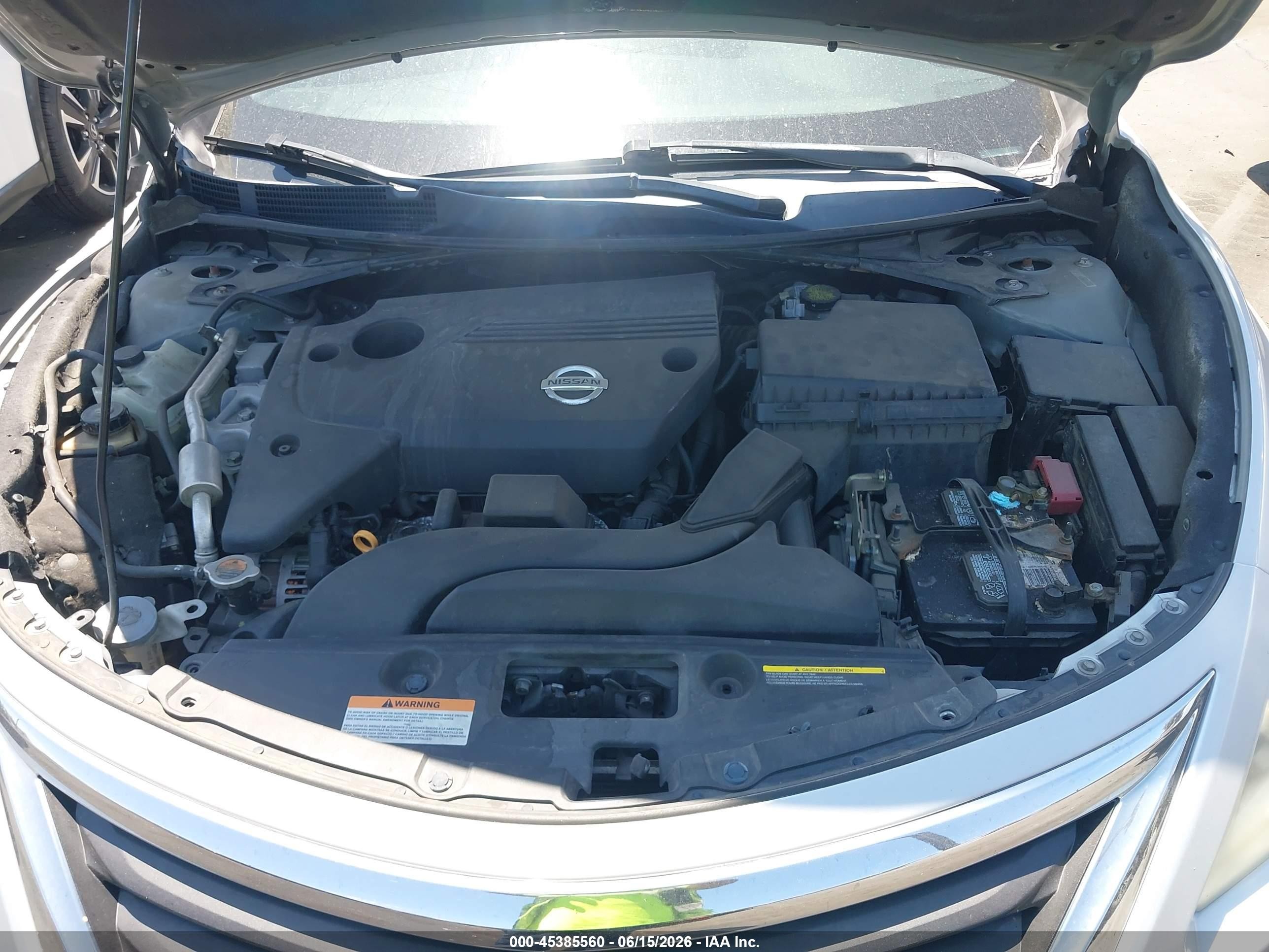 2013 Nissan Altima 2.5 S Silver vin: 1N4AL3AP4DN467848