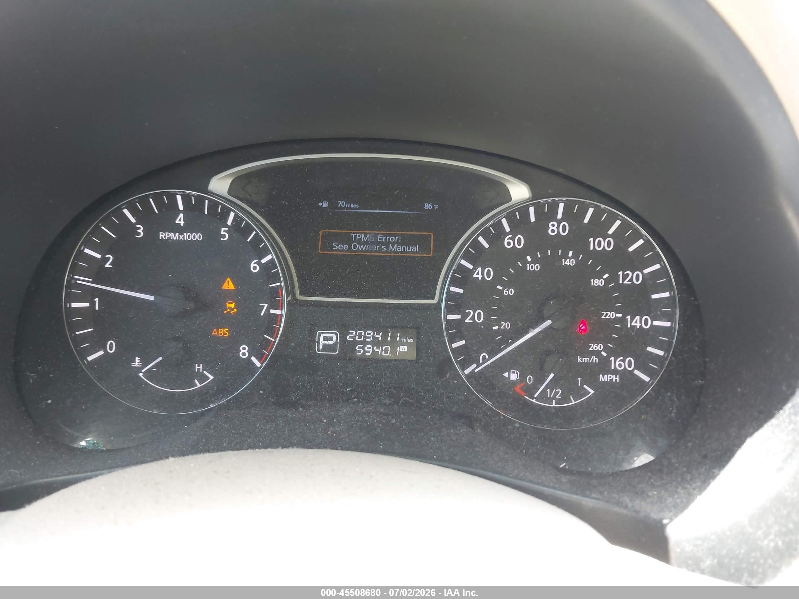 2013 Nissan Altima 2.5 Sv Red vin: 1N4AL3AP4DN485251