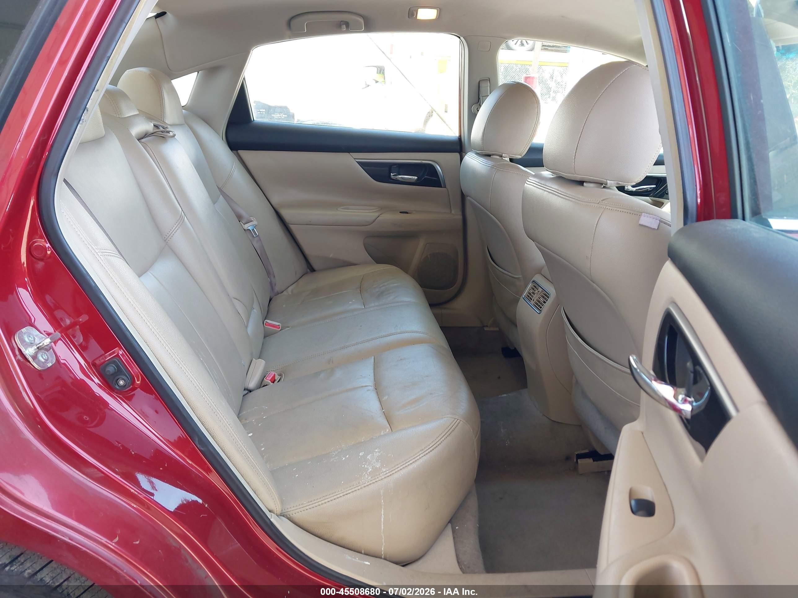 2013 Nissan Altima 2.5 Sv Red vin: 1N4AL3AP4DN485251