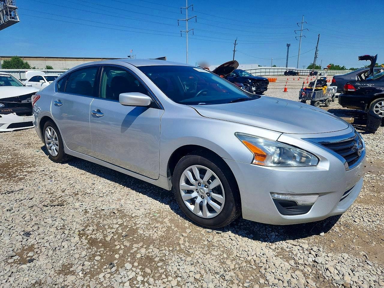 2013 Nissan Altima Silver vin: 1N4AL3AP4DN490658
