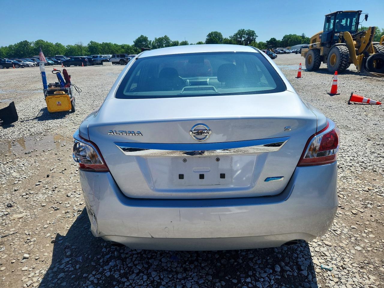 2013 Nissan Altima Silver vin: 1N4AL3AP4DN490658