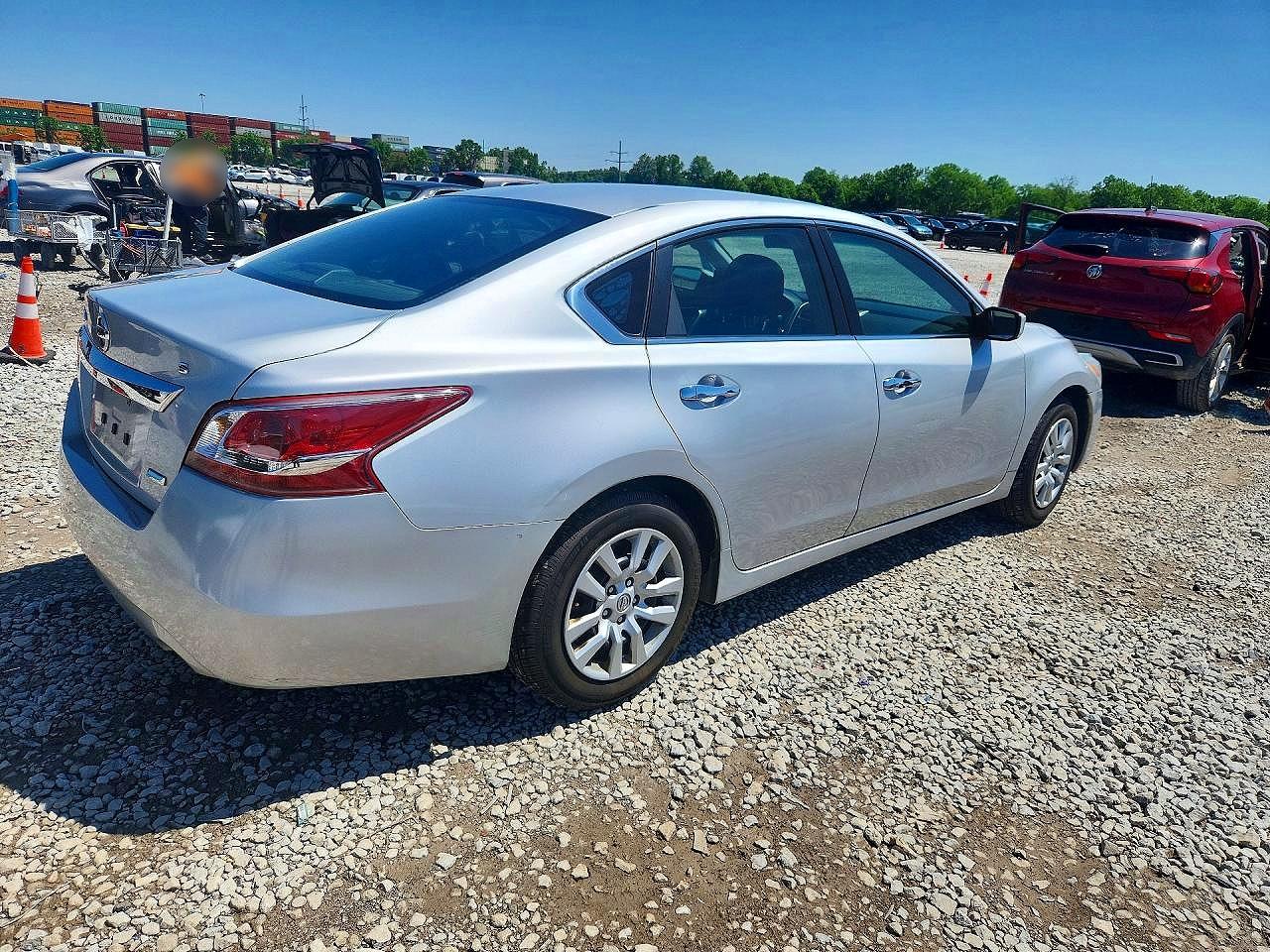 2013 Nissan Altima Silver vin: 1N4AL3AP4DN490658