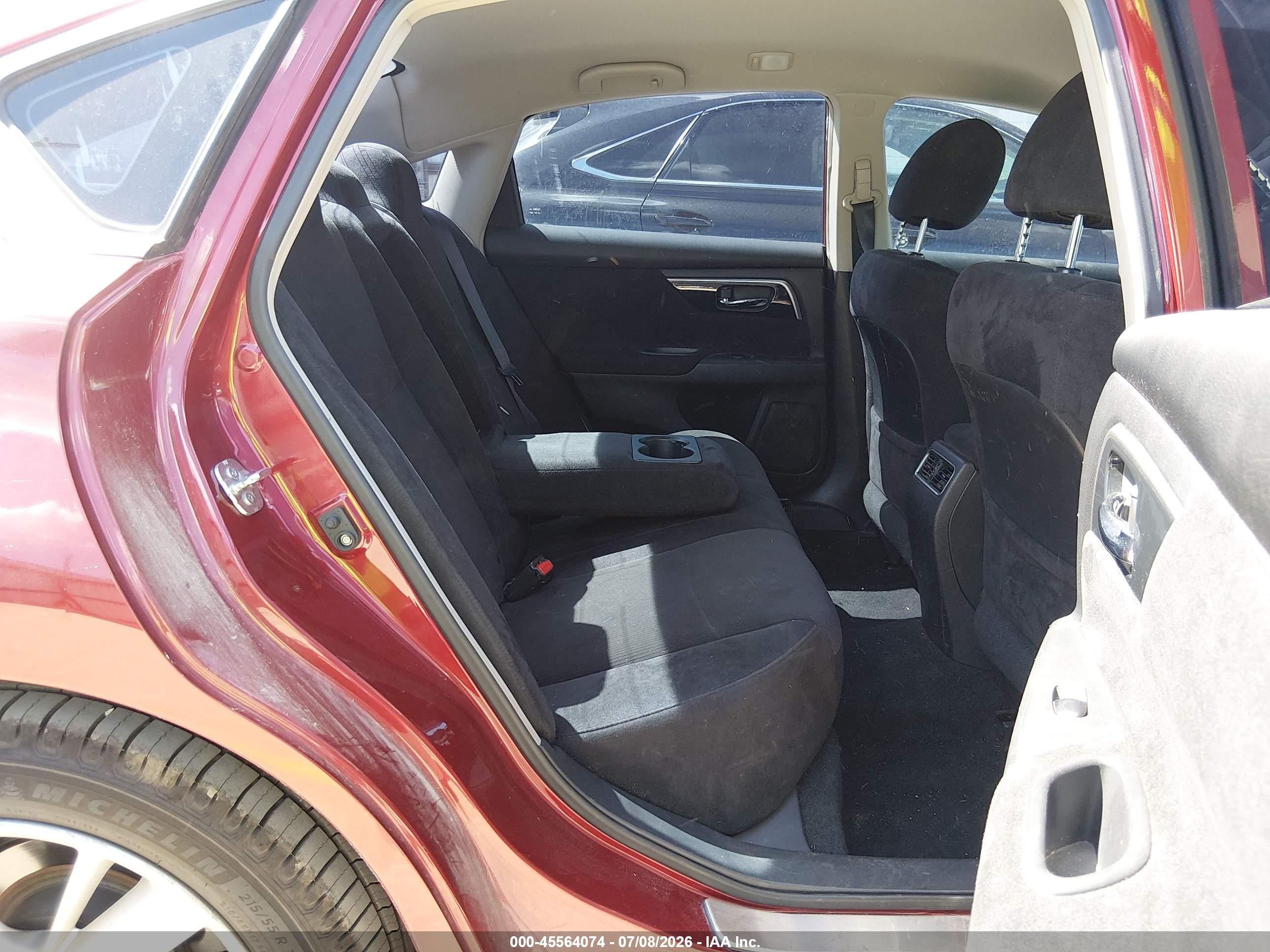 2013 Nissan Altima 2.5 Sv Красный vin: 1N4AL3AP4DN490711