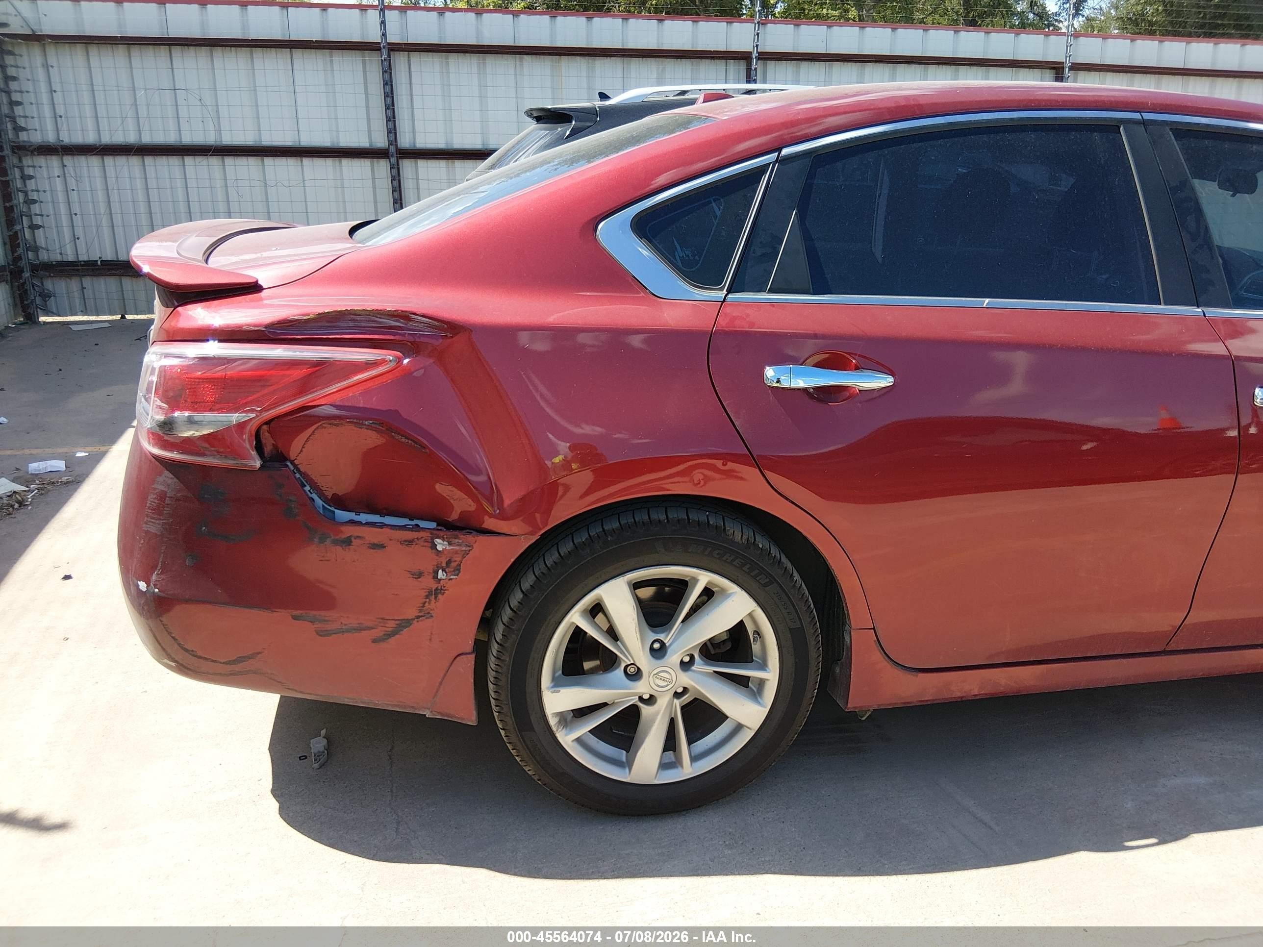 2013 Nissan Altima 2.5 Sv Красный vin: 1N4AL3AP4DN490711