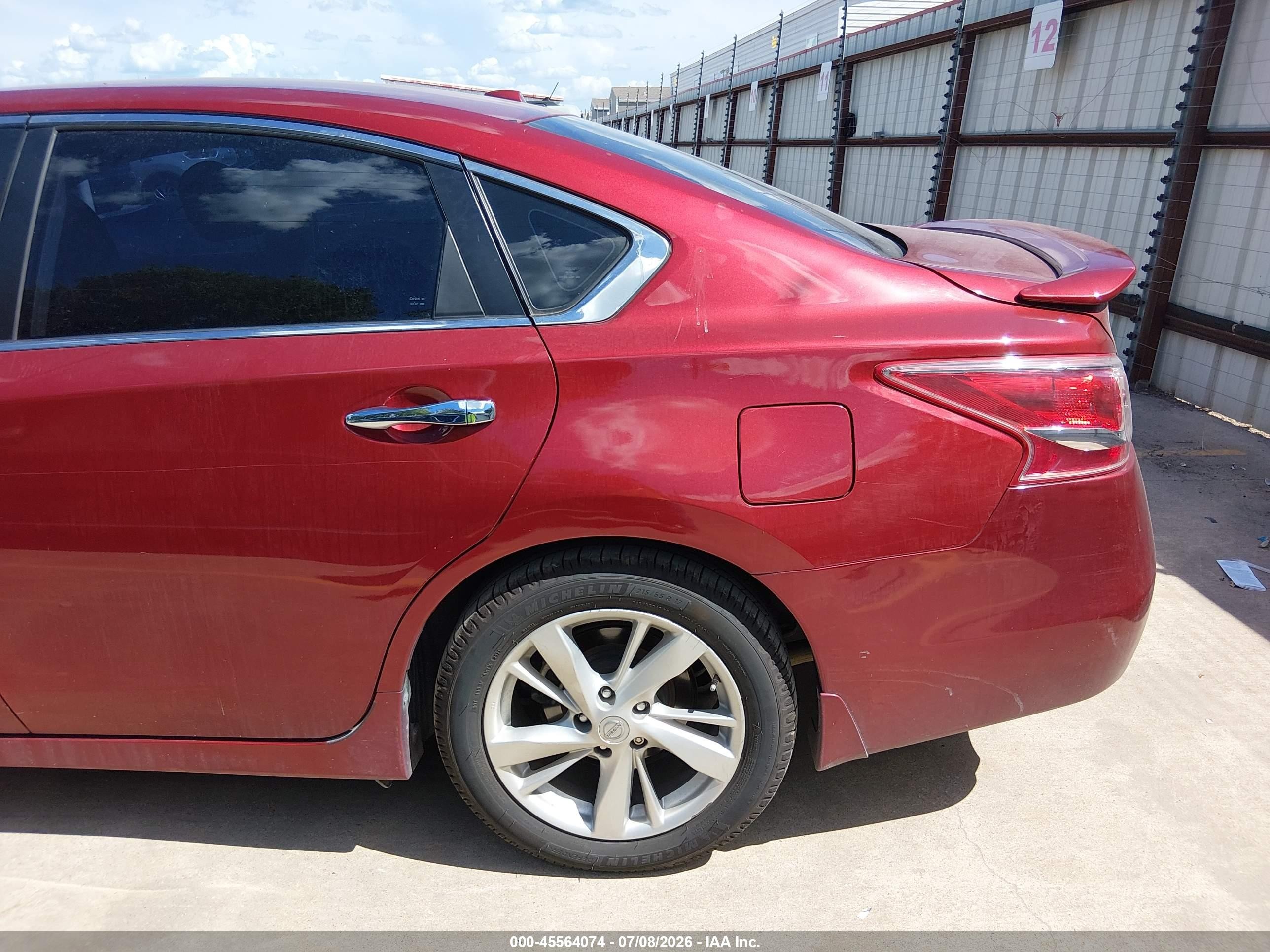 2013 Nissan Altima 2.5 Sv Красный vin: 1N4AL3AP4DN490711