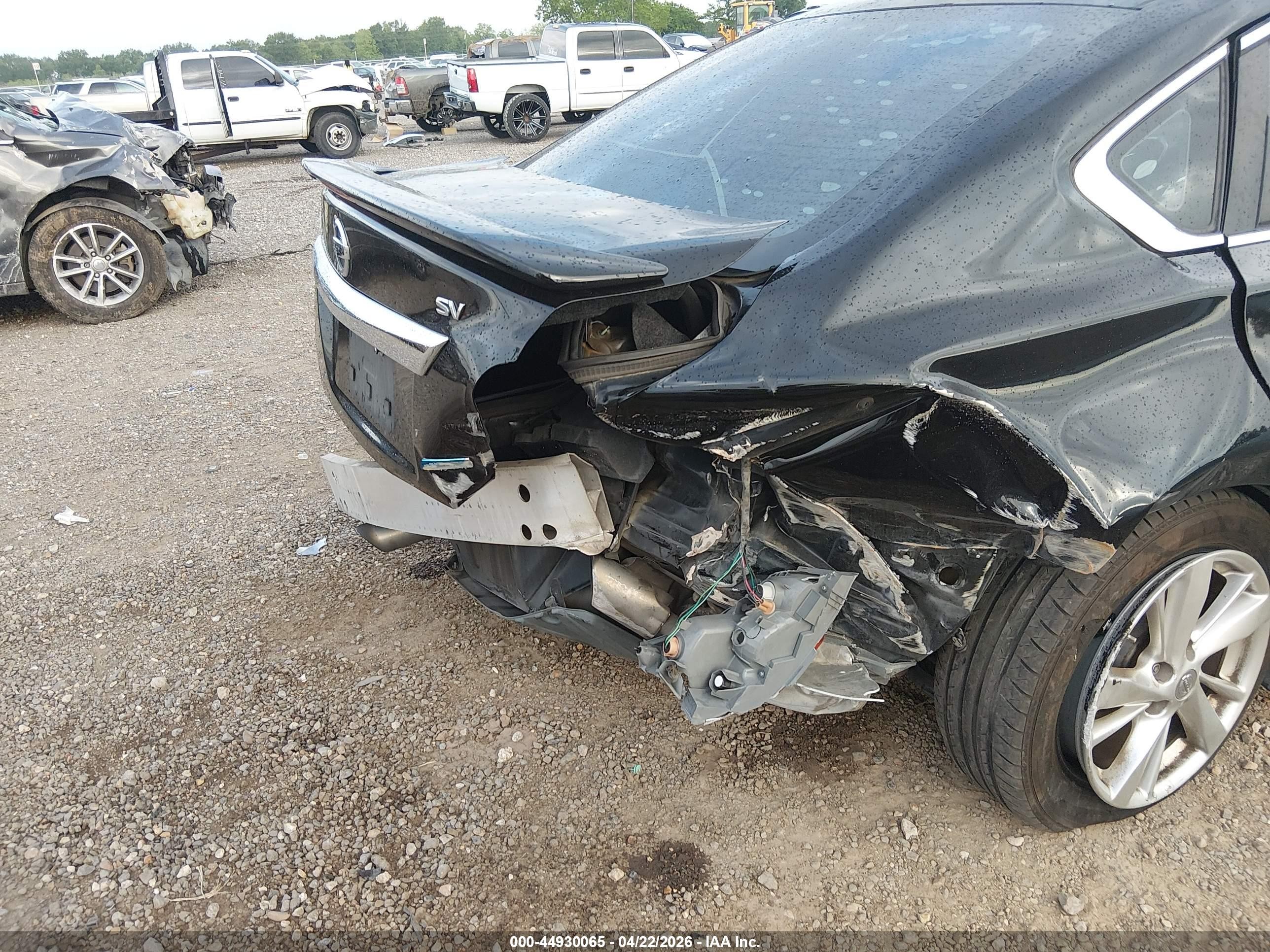 2013 Nissan Altima 2.5 Sv Black vin: 1N4AL3AP4DN505868