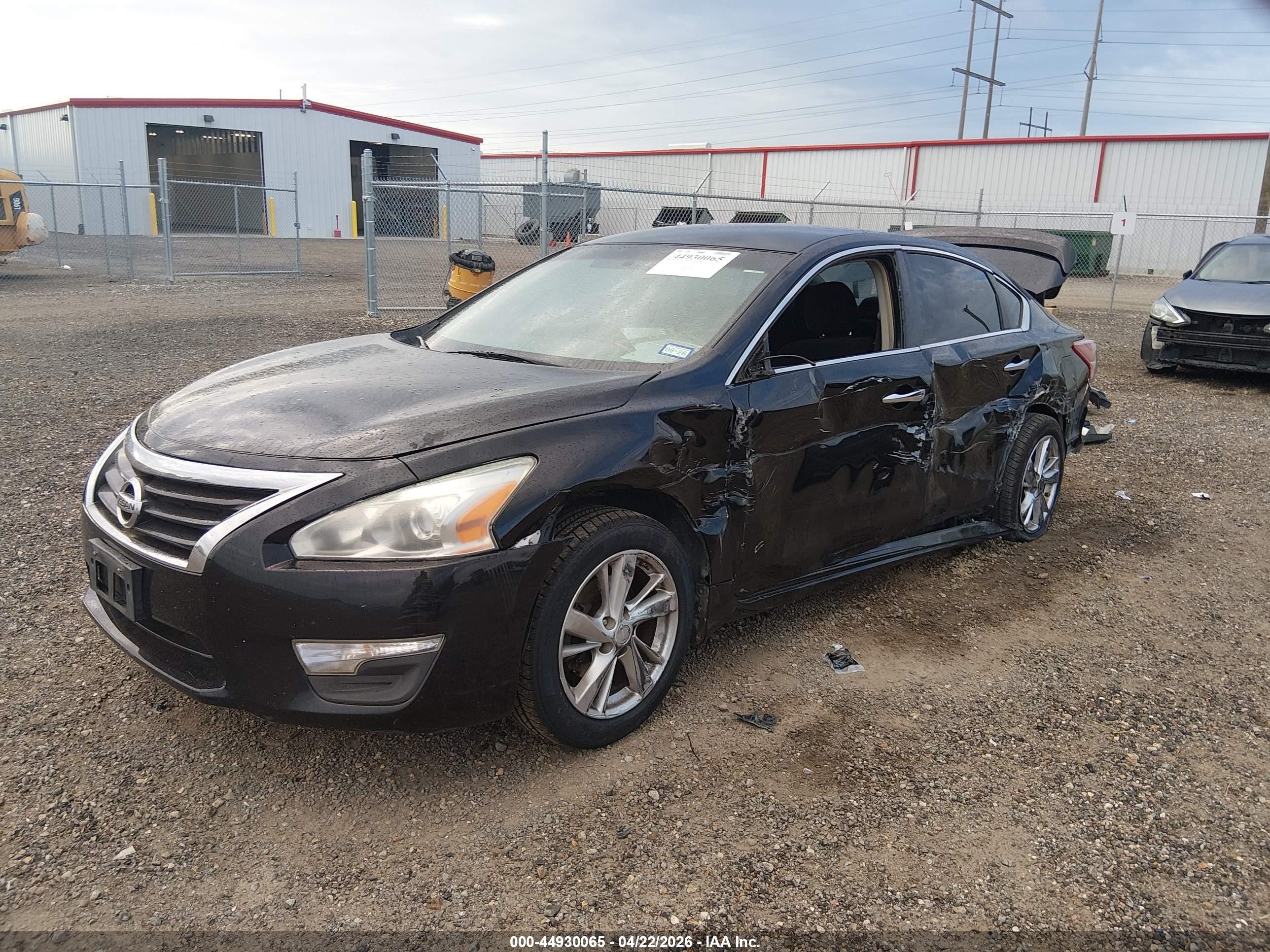 2013 Nissan Altima 2.5 Sv Black vin: 1N4AL3AP4DN505868
