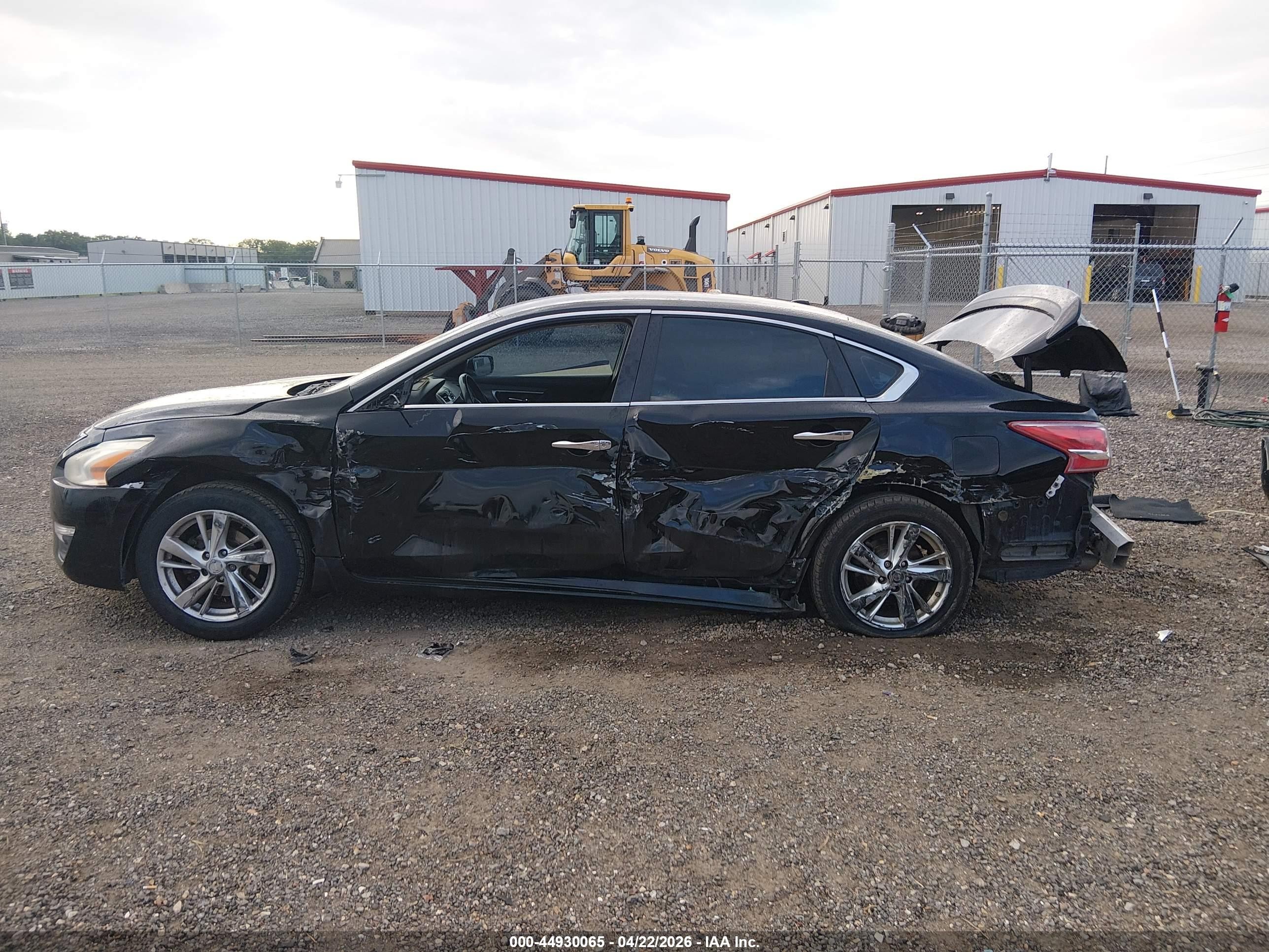2013 Nissan Altima 2.5 Sv Black vin: 1N4AL3AP4DN505868