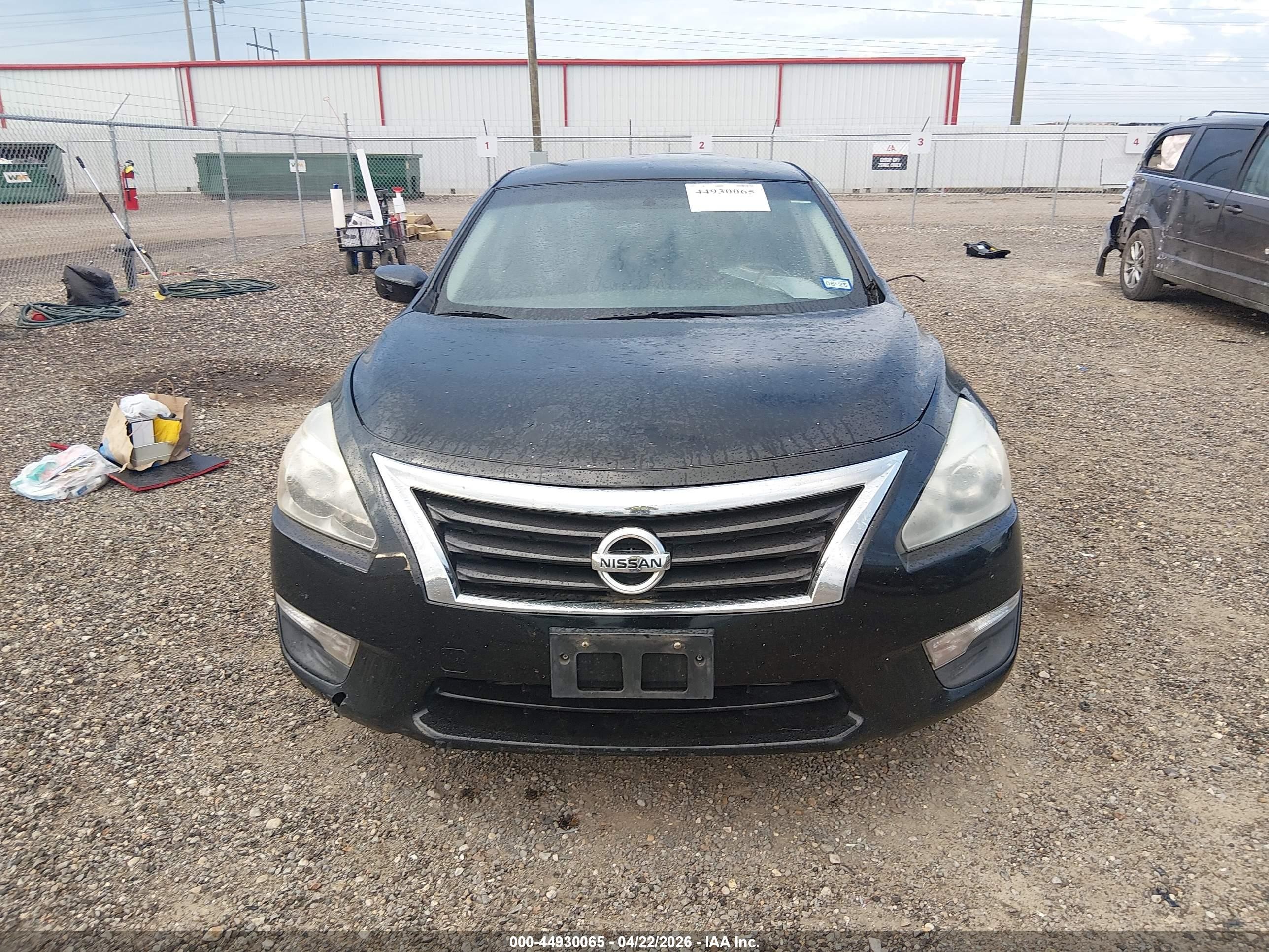 2013 Nissan Altima 2.5 Sv Black vin: 1N4AL3AP4DN505868