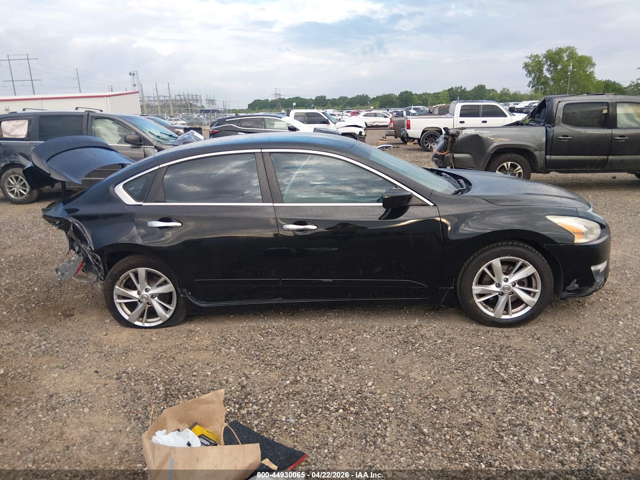 2013 Nissan Altima 2.5 Sv Black vin: 1N4AL3AP4DN505868