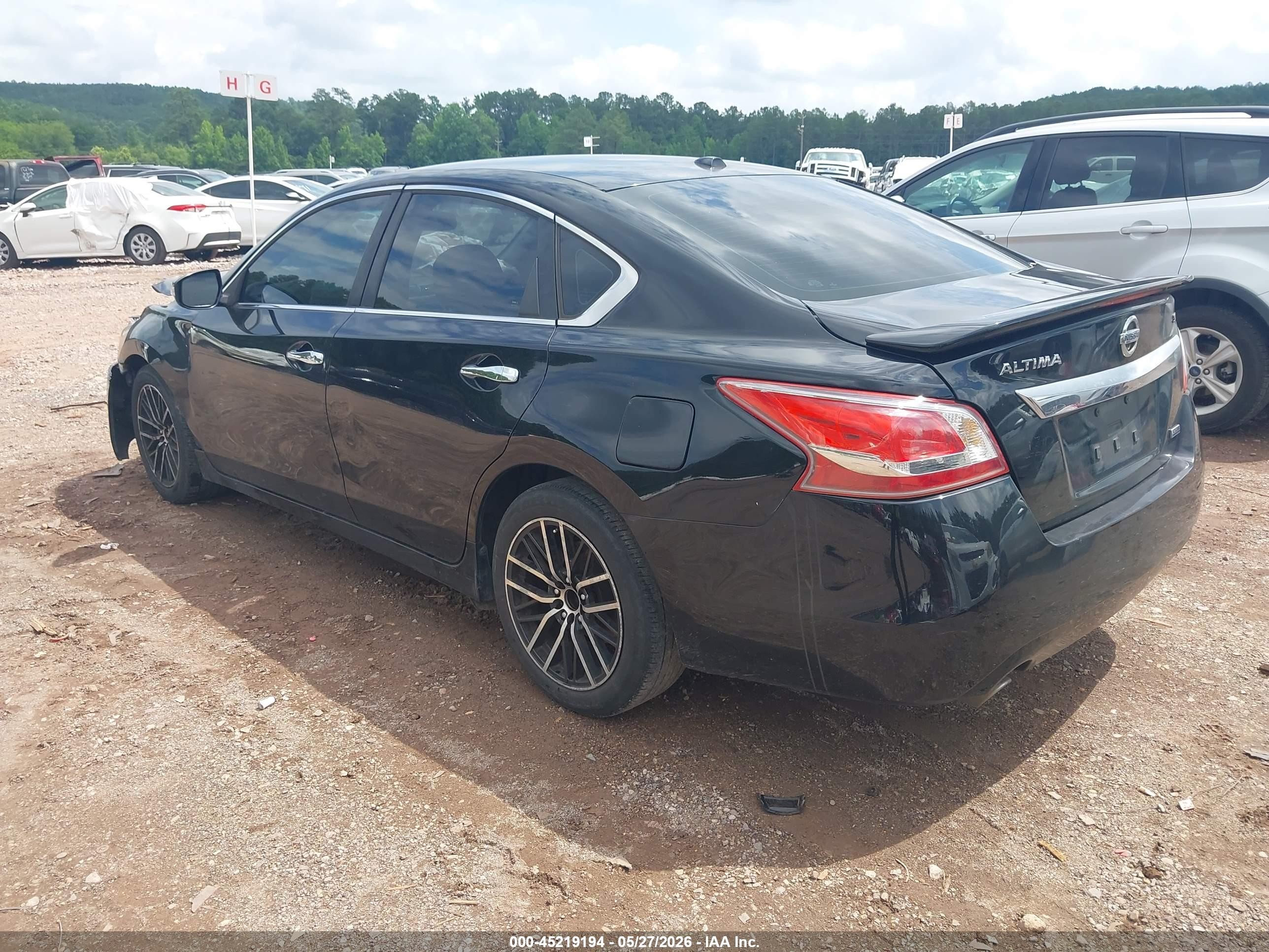 2013 Nissan Altima 2.5 Sl Black vin: 1N4AL3AP4DN512979
