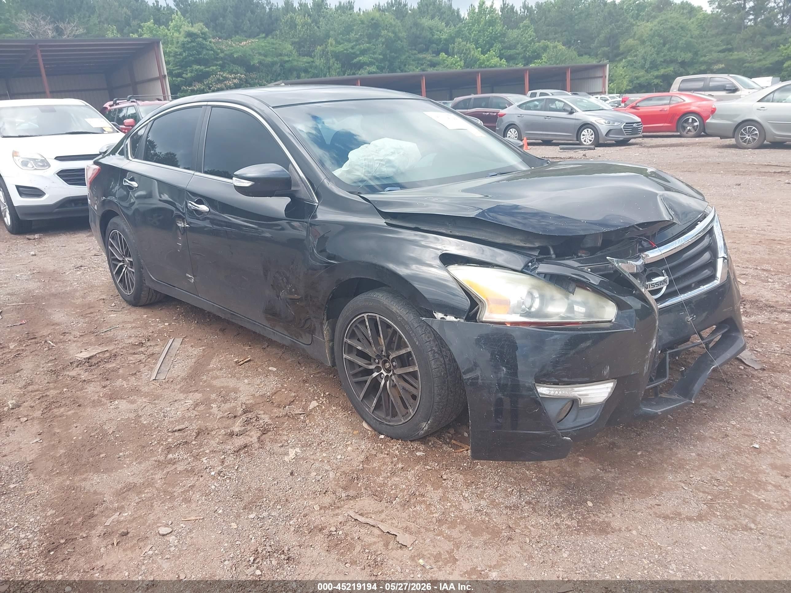 2013 Nissan Altima 2.5 Sl Black vin: 1N4AL3AP4DN512979