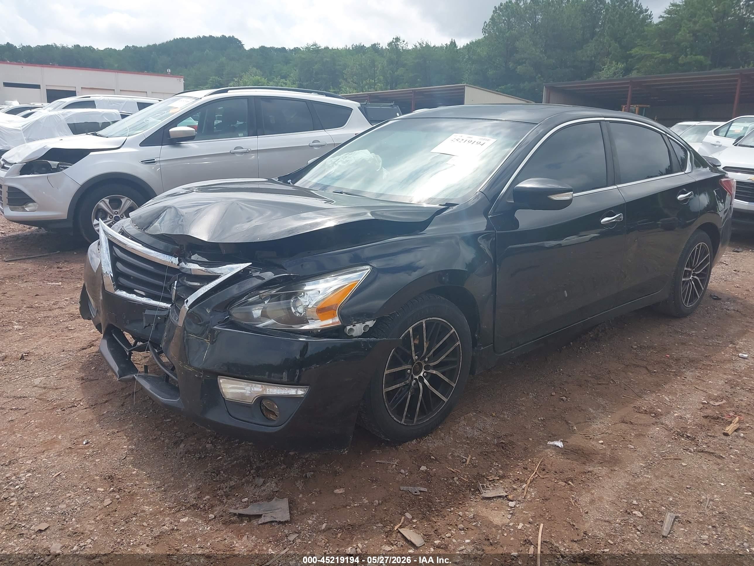 2013 Nissan Altima 2.5 Sl Black vin: 1N4AL3AP4DN512979