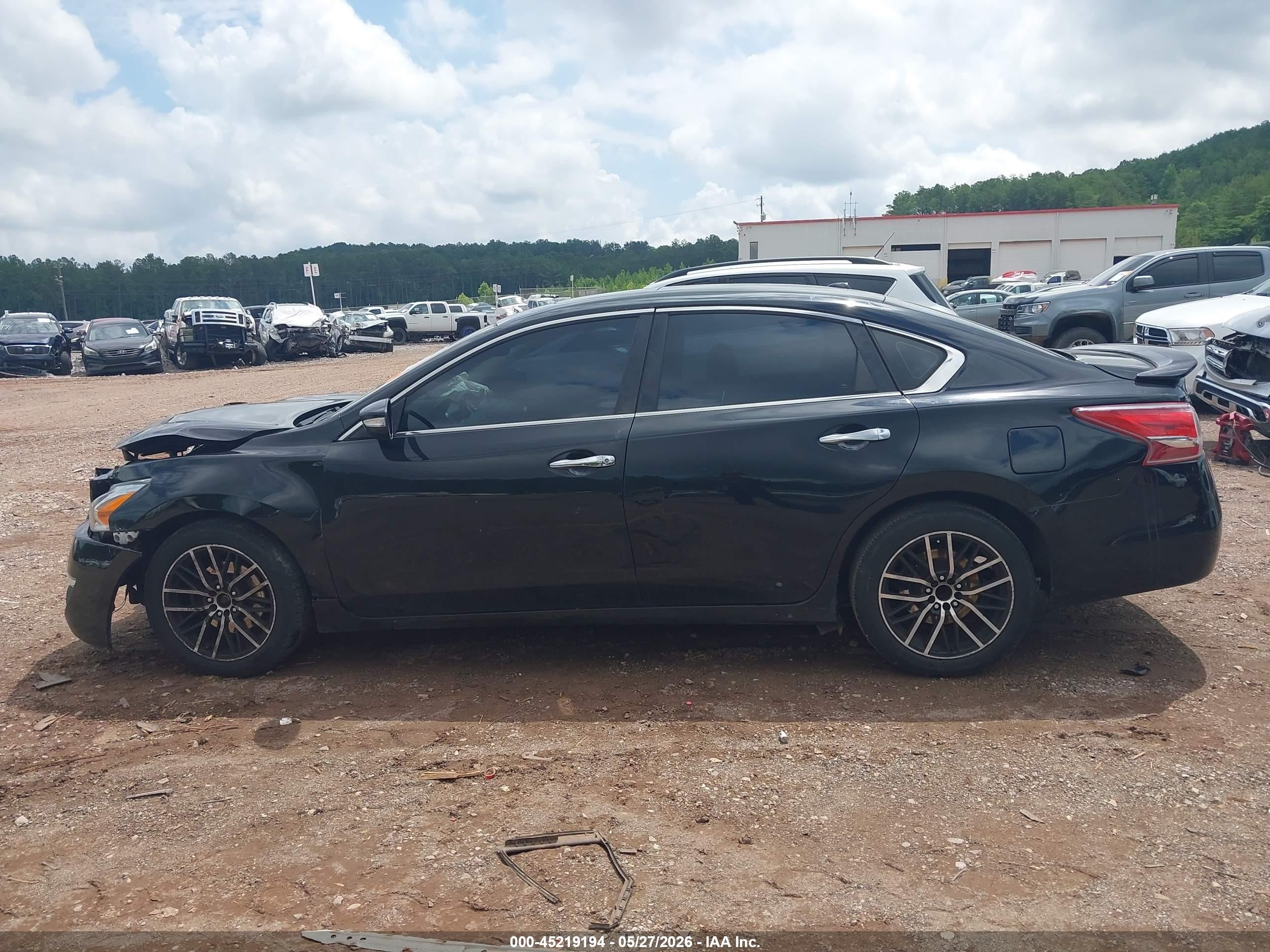 2013 Nissan Altima 2.5 Sl Black vin: 1N4AL3AP4DN512979