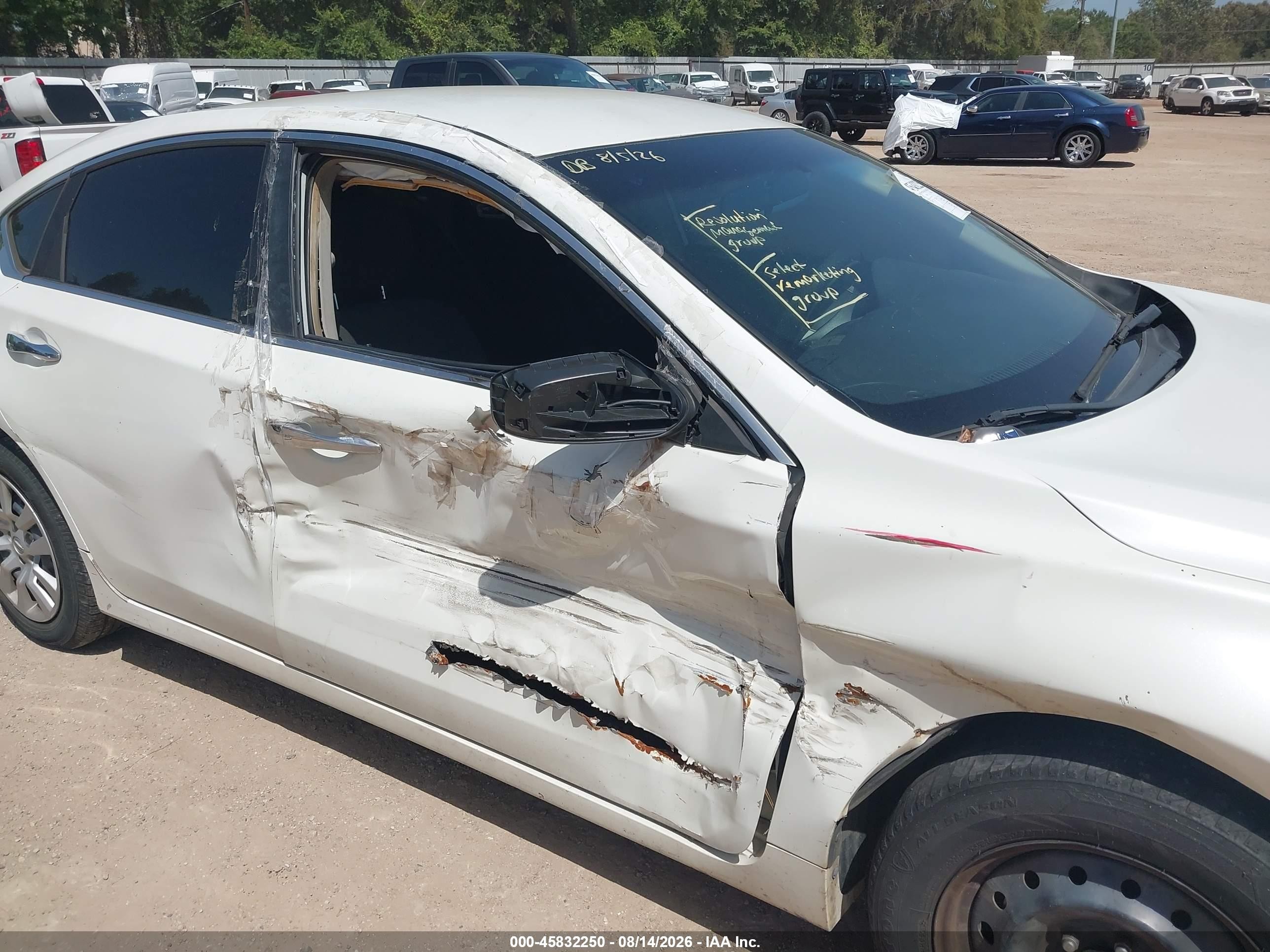2013 Nissan Altima 2.5 S Белый vin: 1N4AL3AP4DN515459