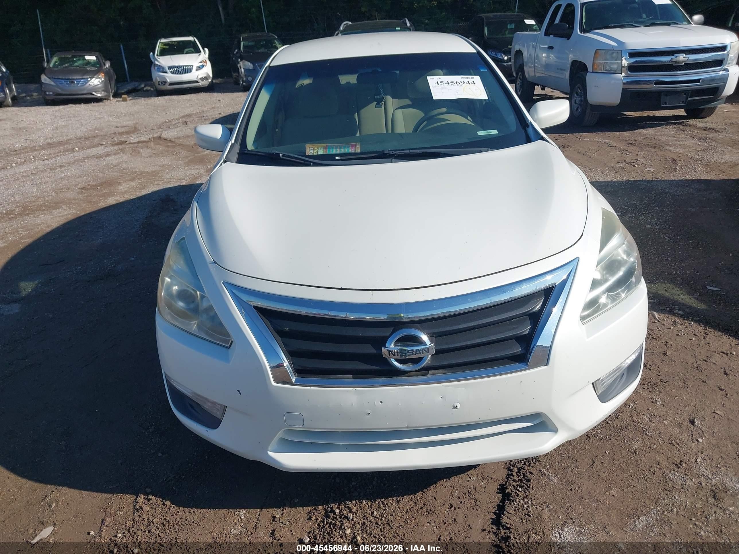 2013 Nissan Altima 2.5 S White vin: 1N4AL3AP4DN519172