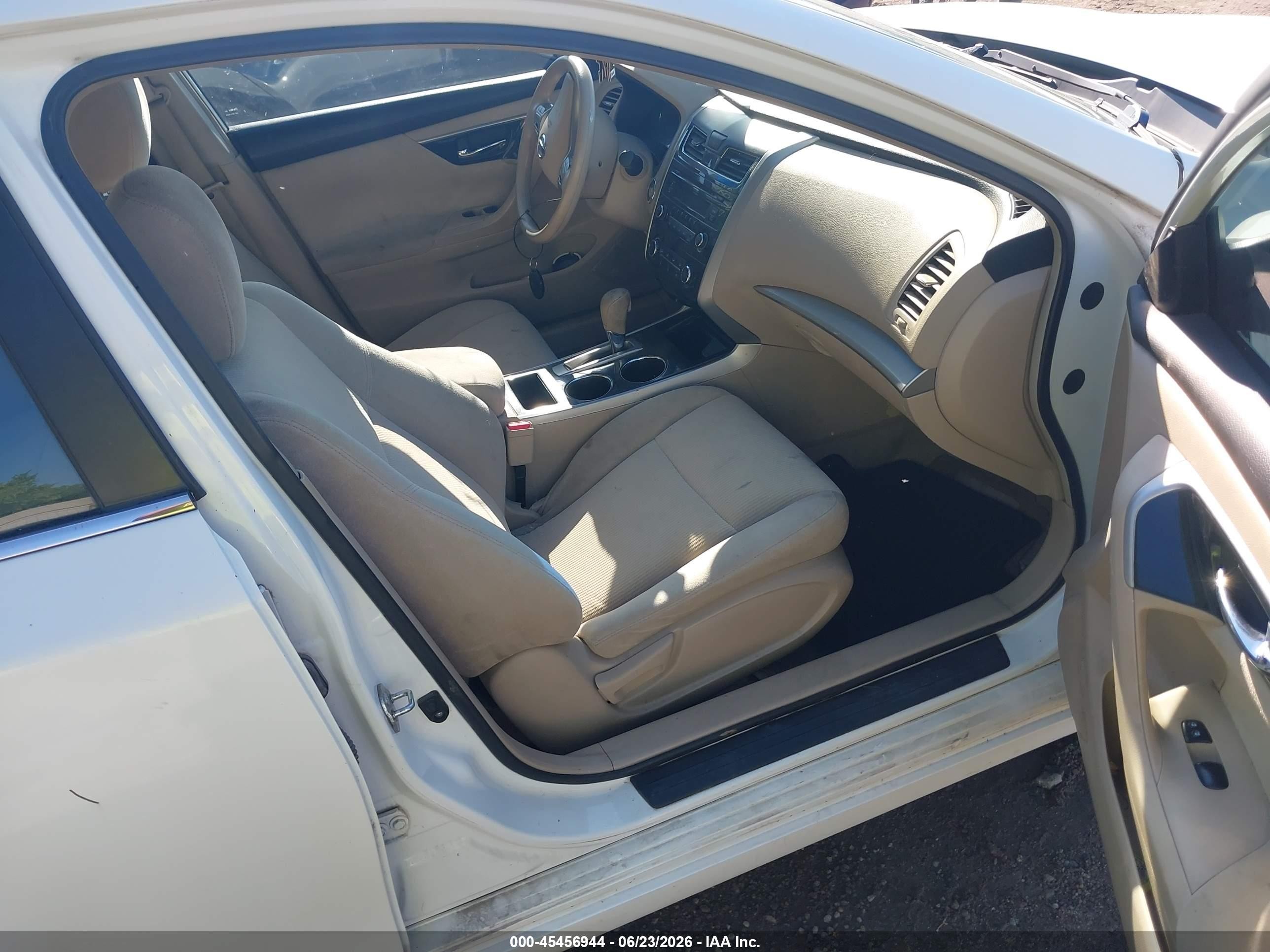 2013 Nissan Altima 2.5 S White vin: 1N4AL3AP4DN519172