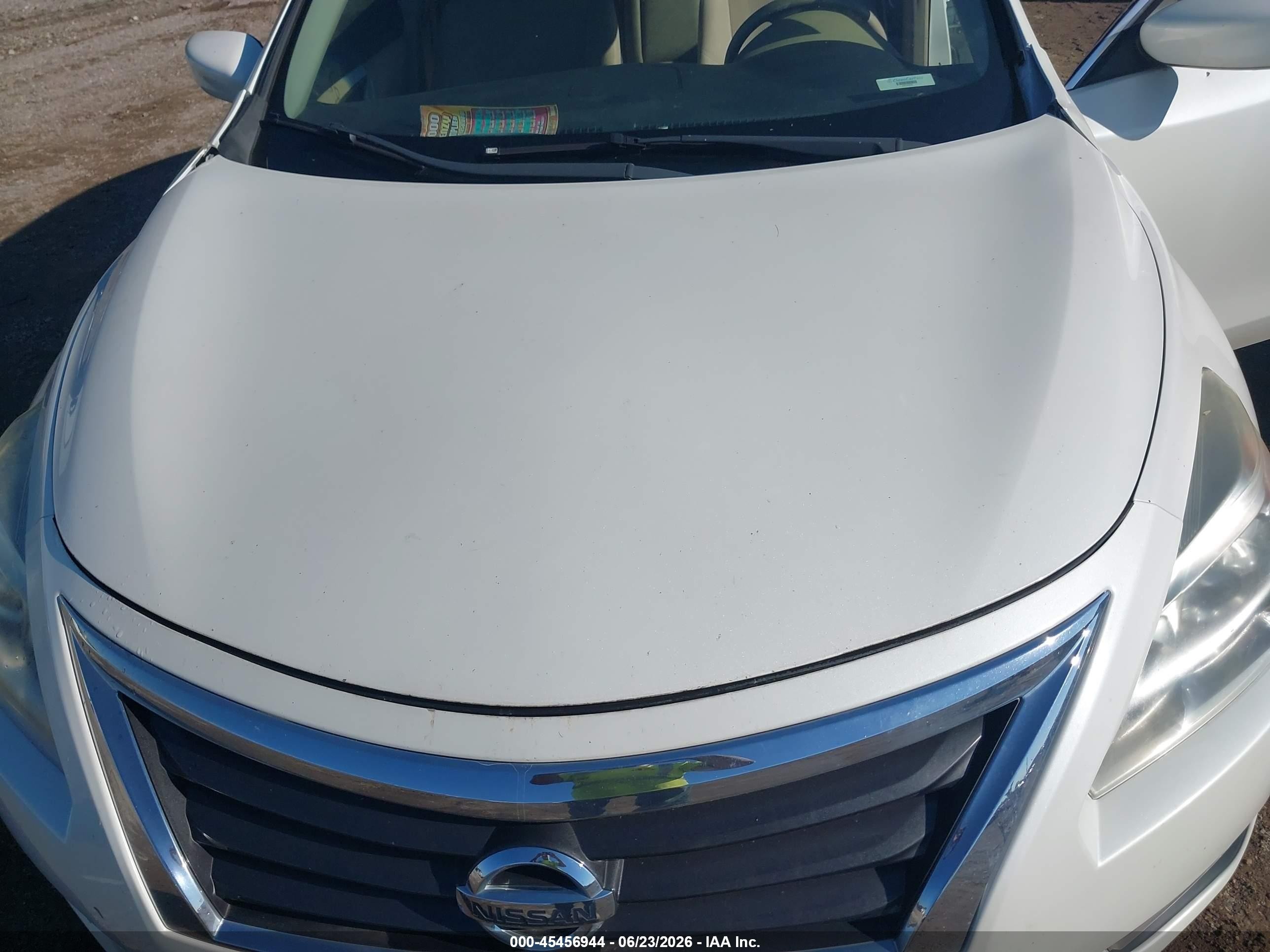 2013 Nissan Altima 2.5 S White vin: 1N4AL3AP4DN519172
