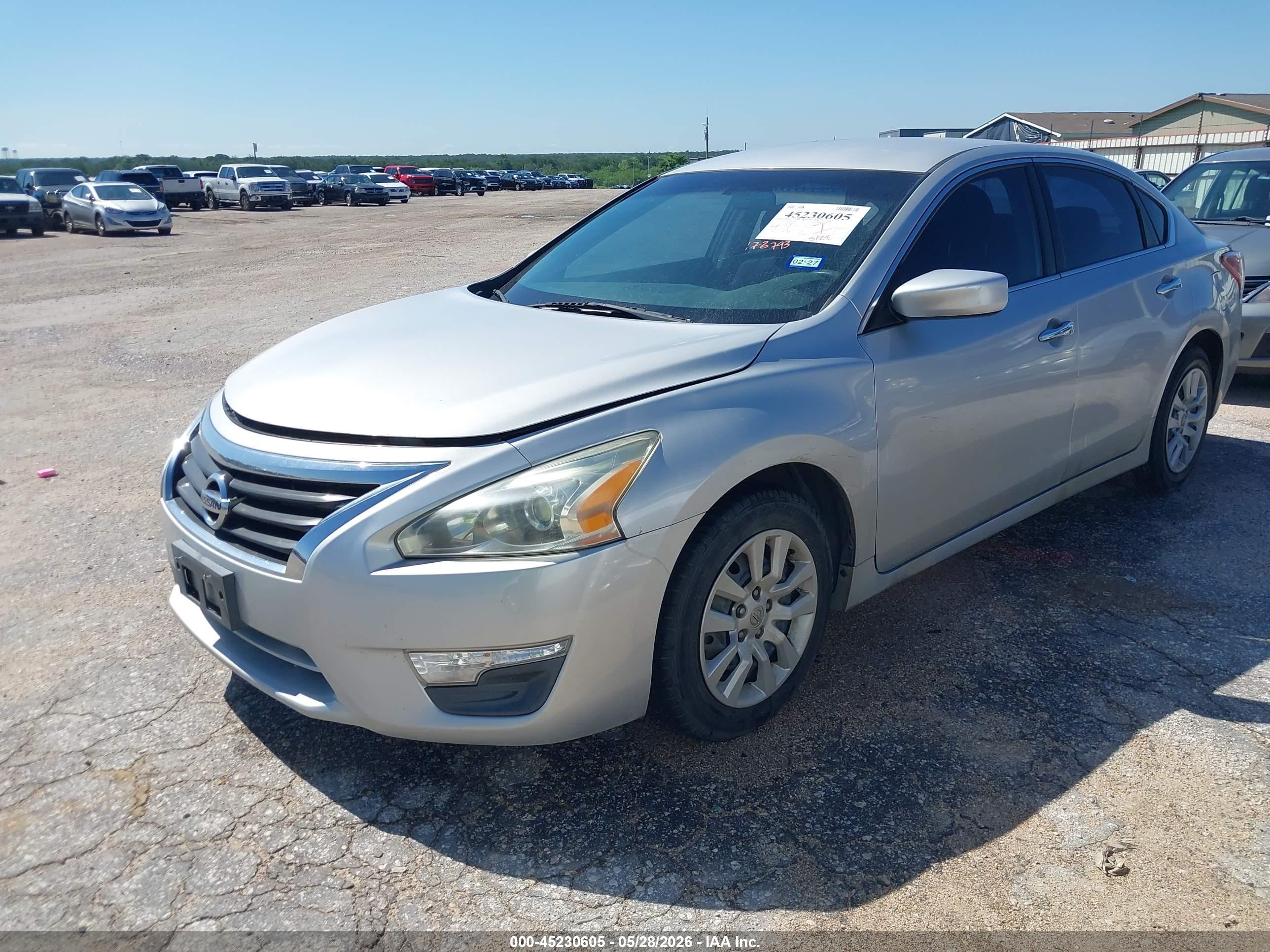 2013 Nissan Altima 2.5 S Silver vin: 1N4AL3AP4DN524341