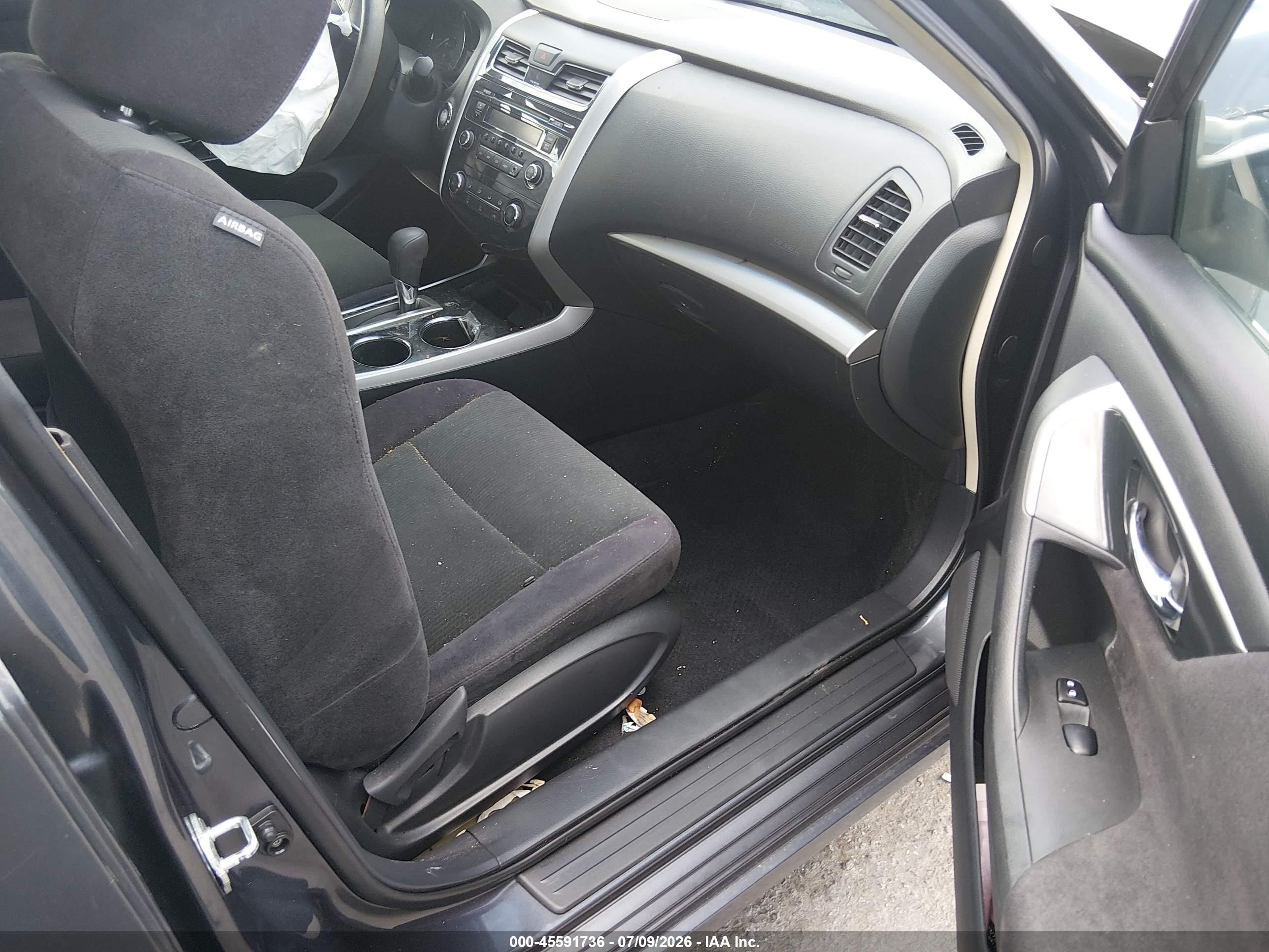 2013 Nissan Altima 2.5 S Серый vin: 1N4AL3AP4DN529734