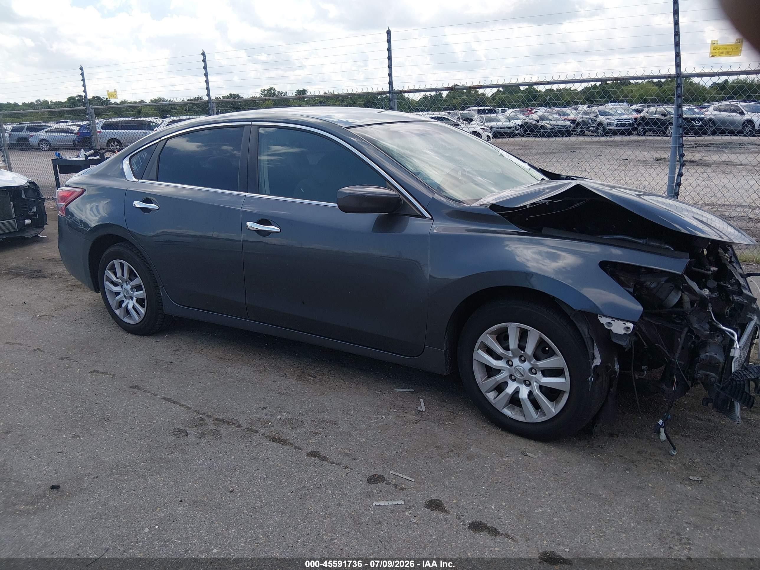 2013 Nissan Altima 2.5 S Серый vin: 1N4AL3AP4DN529734