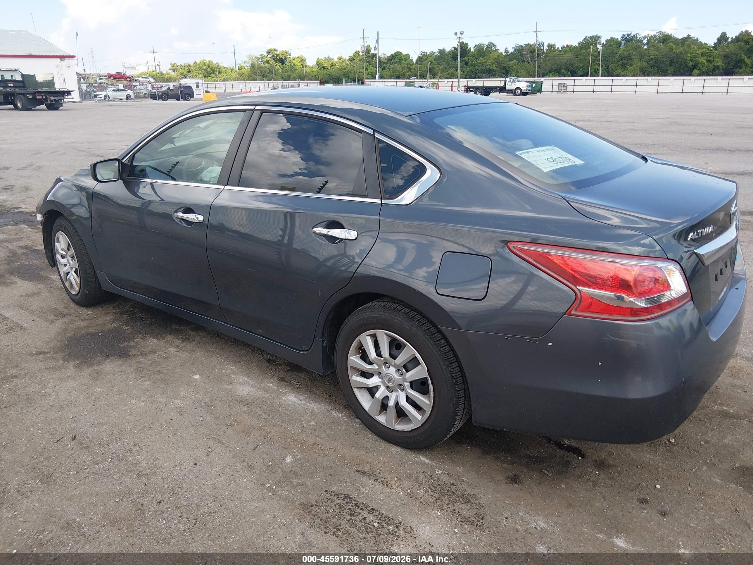 2013 Nissan Altima 2.5 S Серый vin: 1N4AL3AP4DN529734
