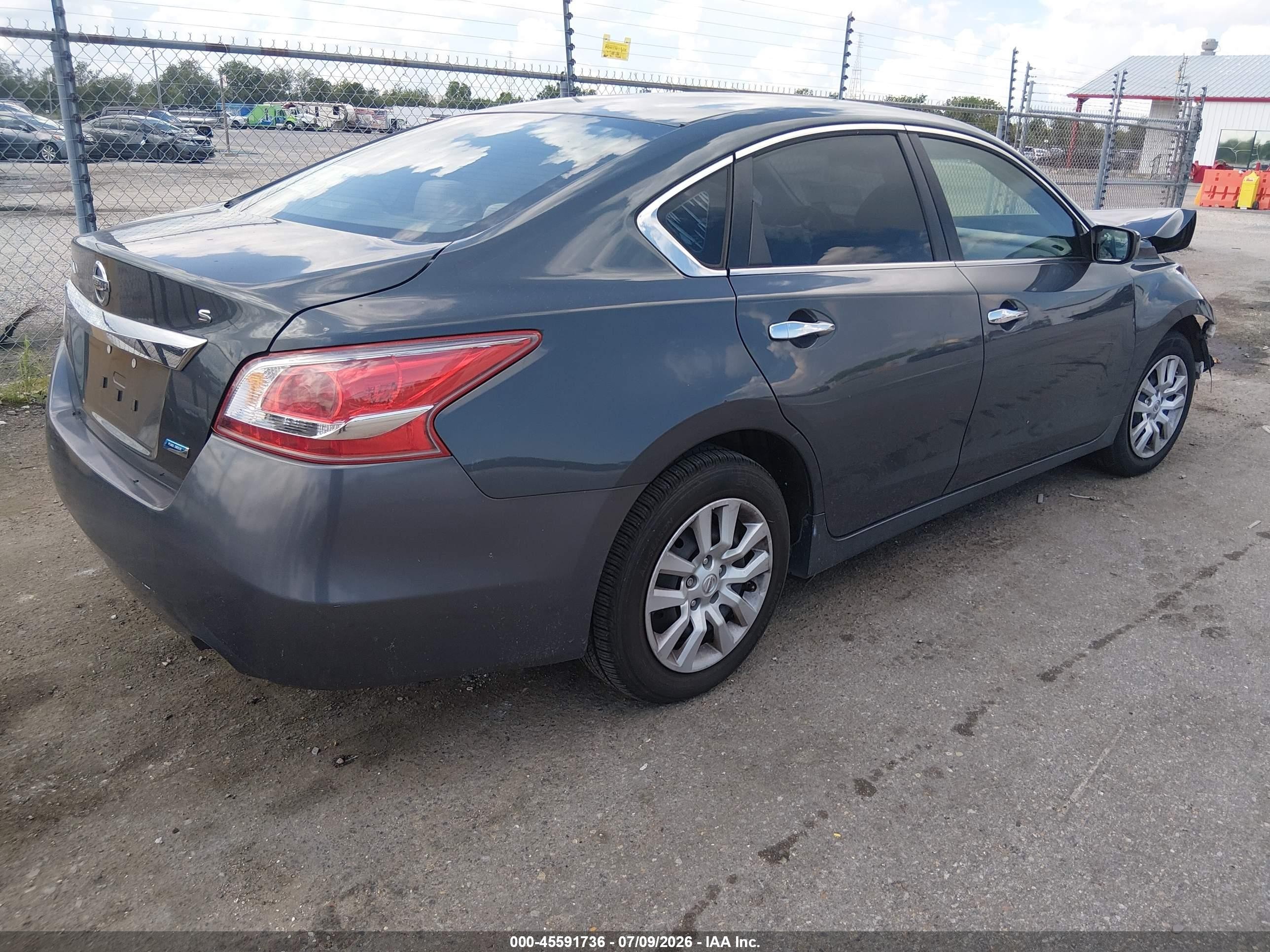 2013 Nissan Altima 2.5 S Серый vin: 1N4AL3AP4DN529734