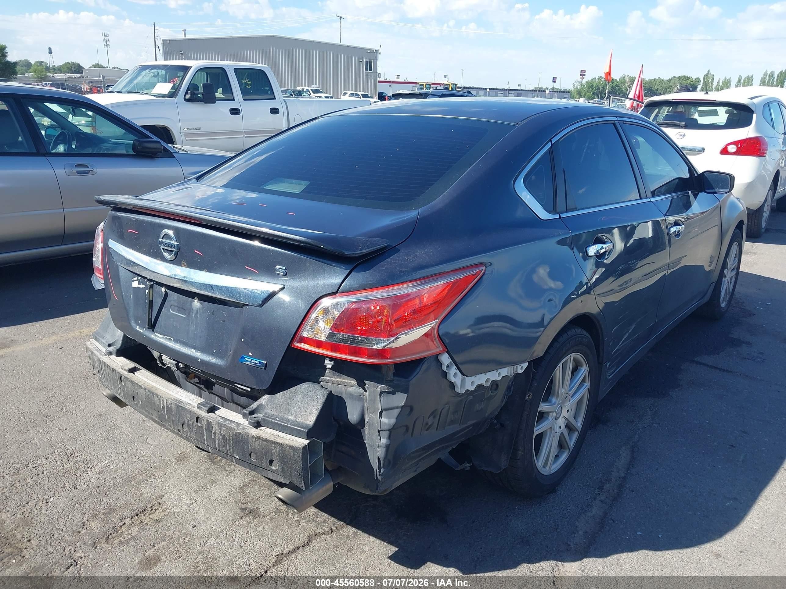 2013 Nissan Altima 2.5 S Gray vin: 1N4AL3AP4DN535033