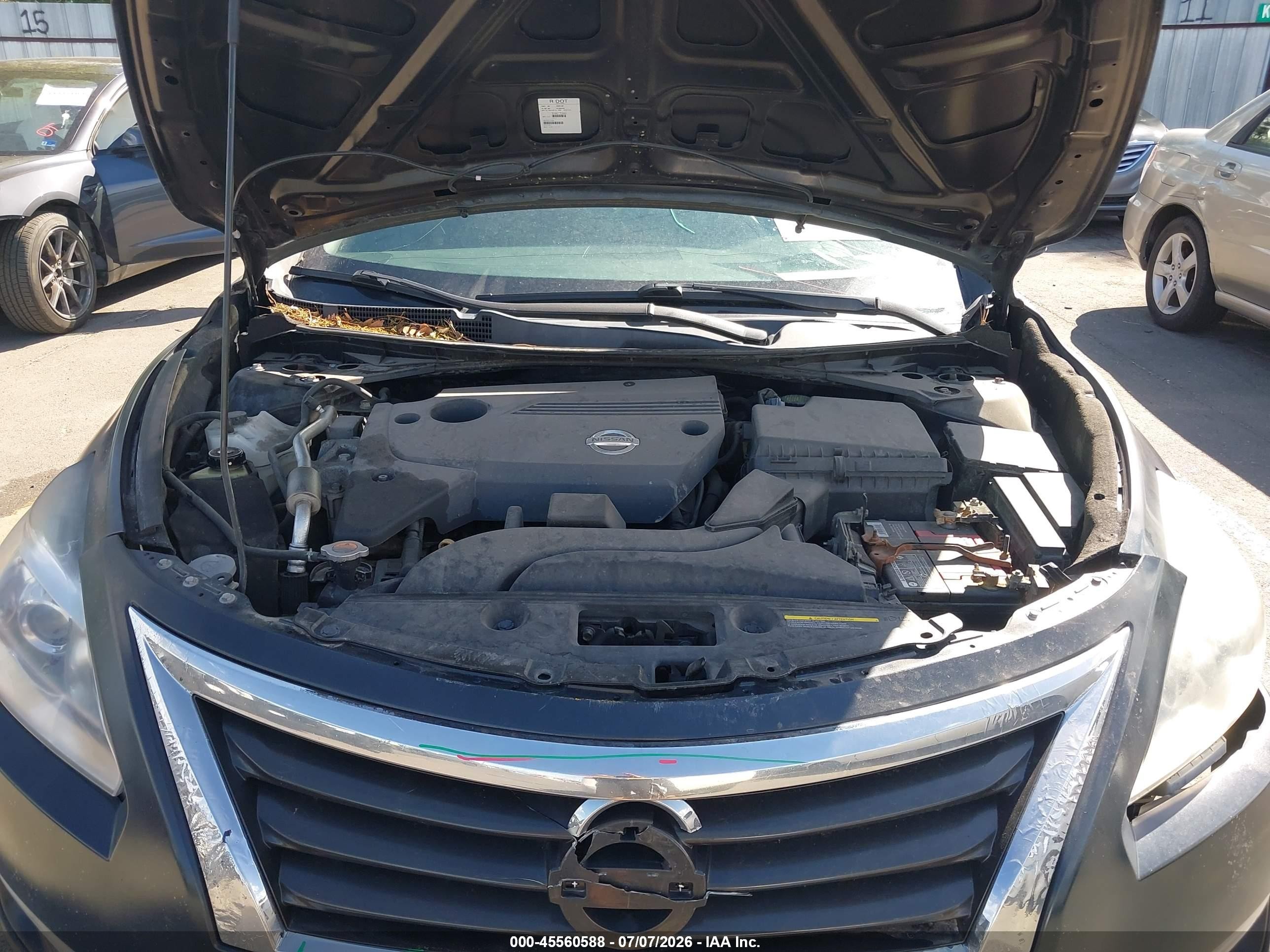 2013 Nissan Altima 2.5 S Gray vin: 1N4AL3AP4DN535033