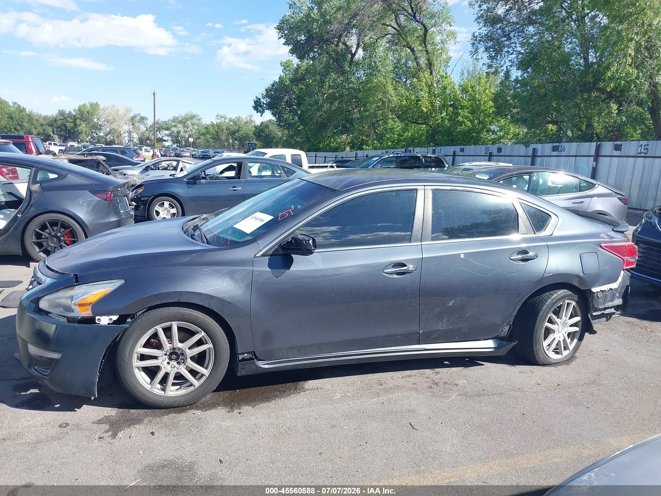2013 Nissan Altima 2.5 S Gray vin: 1N4AL3AP4DN535033