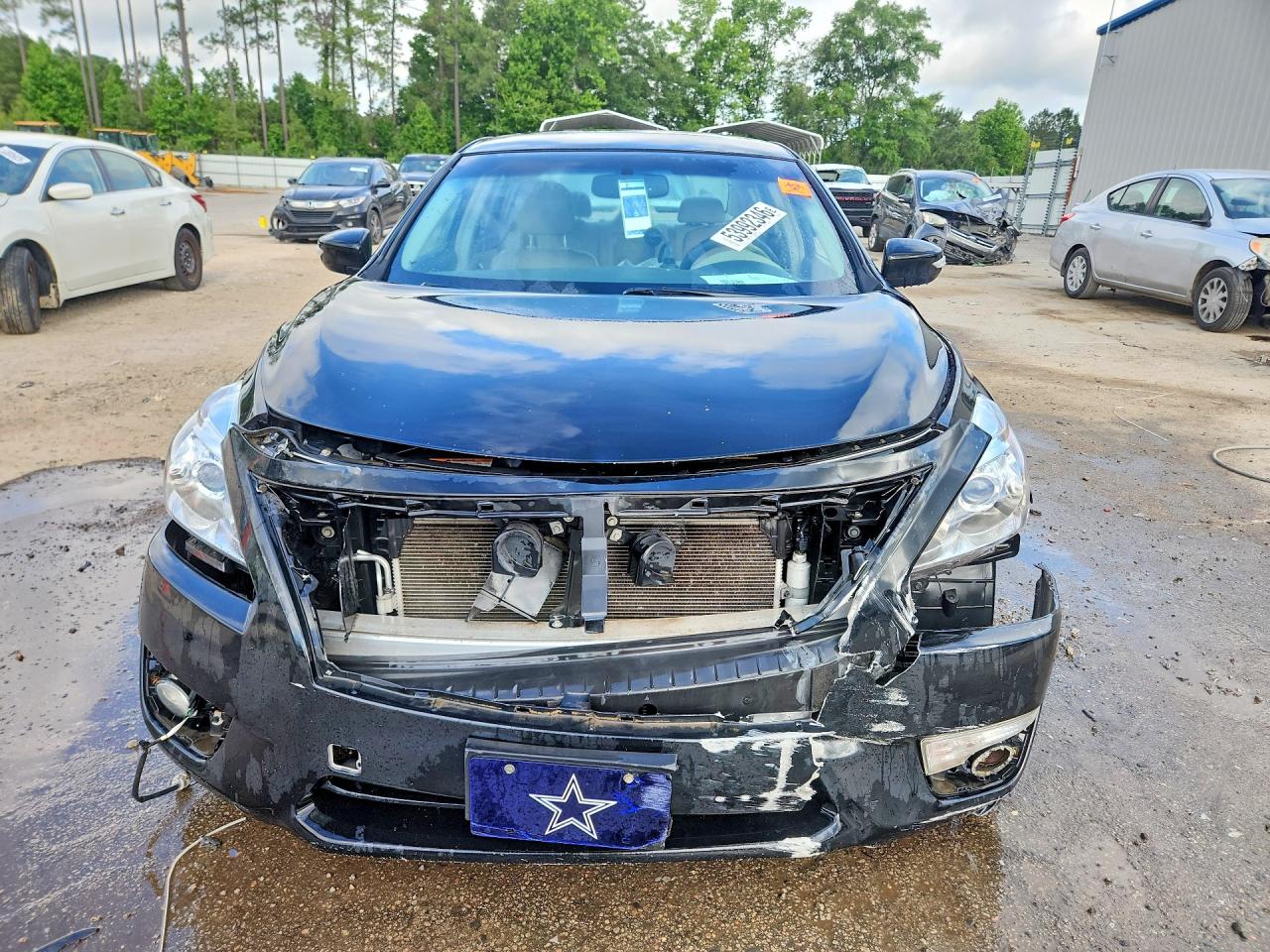 2013 Nissan Altima 2.5 Черный vin: 1N4AL3AP4DN536716