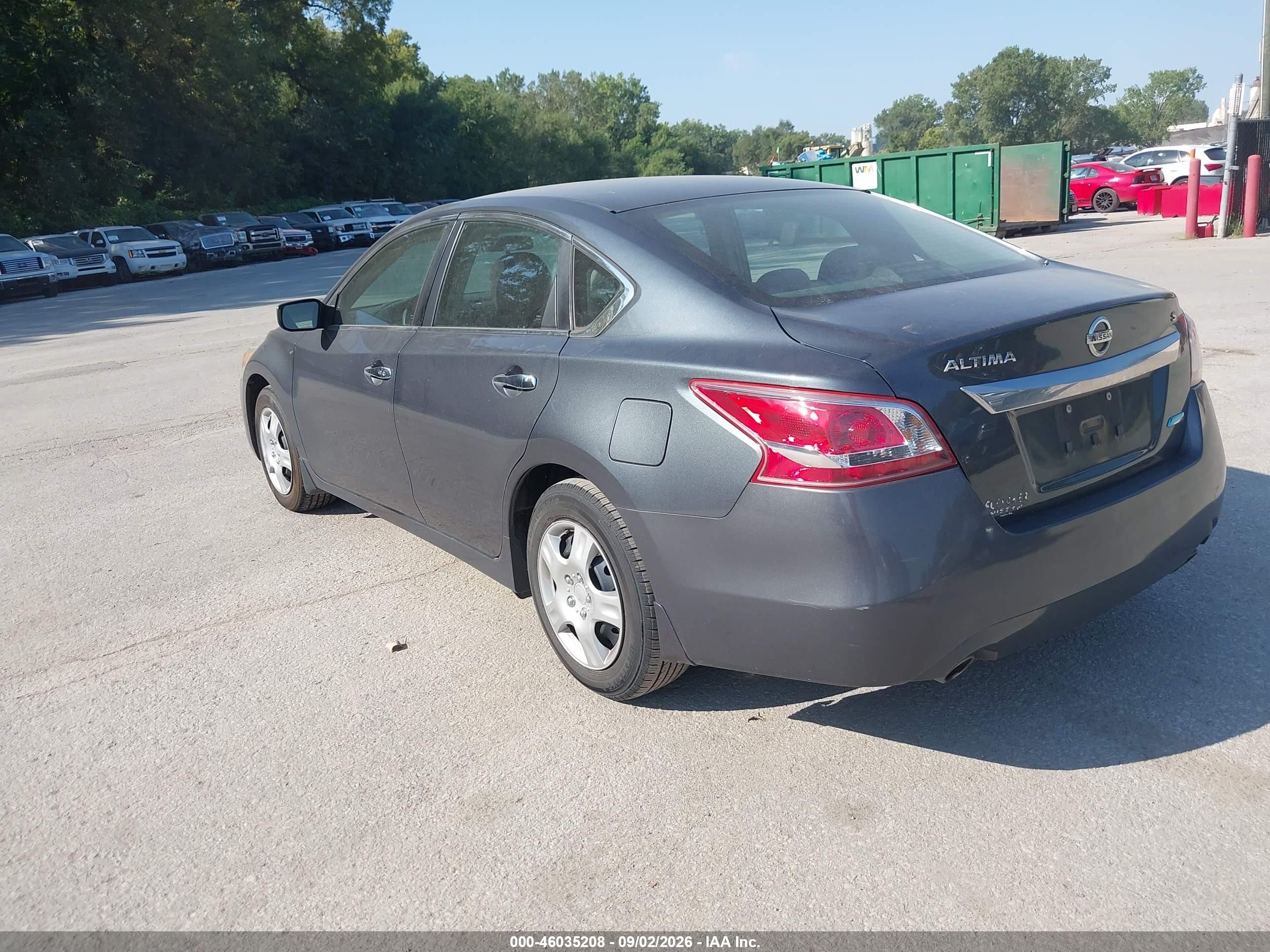 2013 Nissan Altima 2.5 S Gray vin: 1N4AL3AP4DN543388