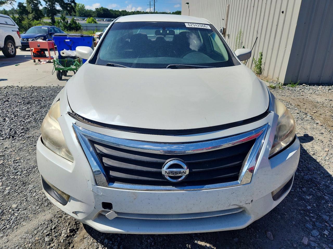 2013 Nissan Altima 2.5 White vin: 1N4AL3AP4DN549837