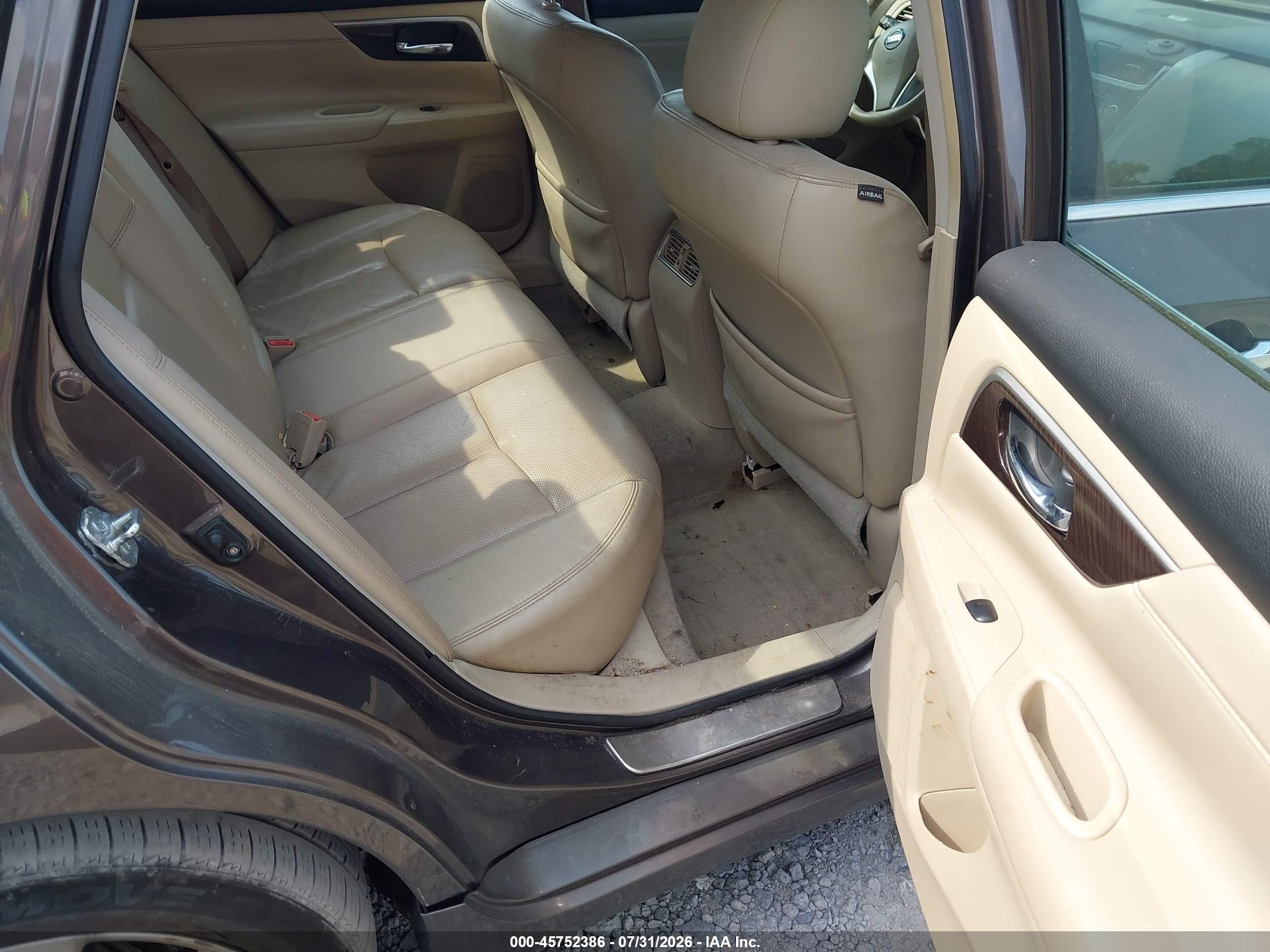 2013 Nissan Altima 2.5 Sl Black vin: 1N4AL3AP4DN561650