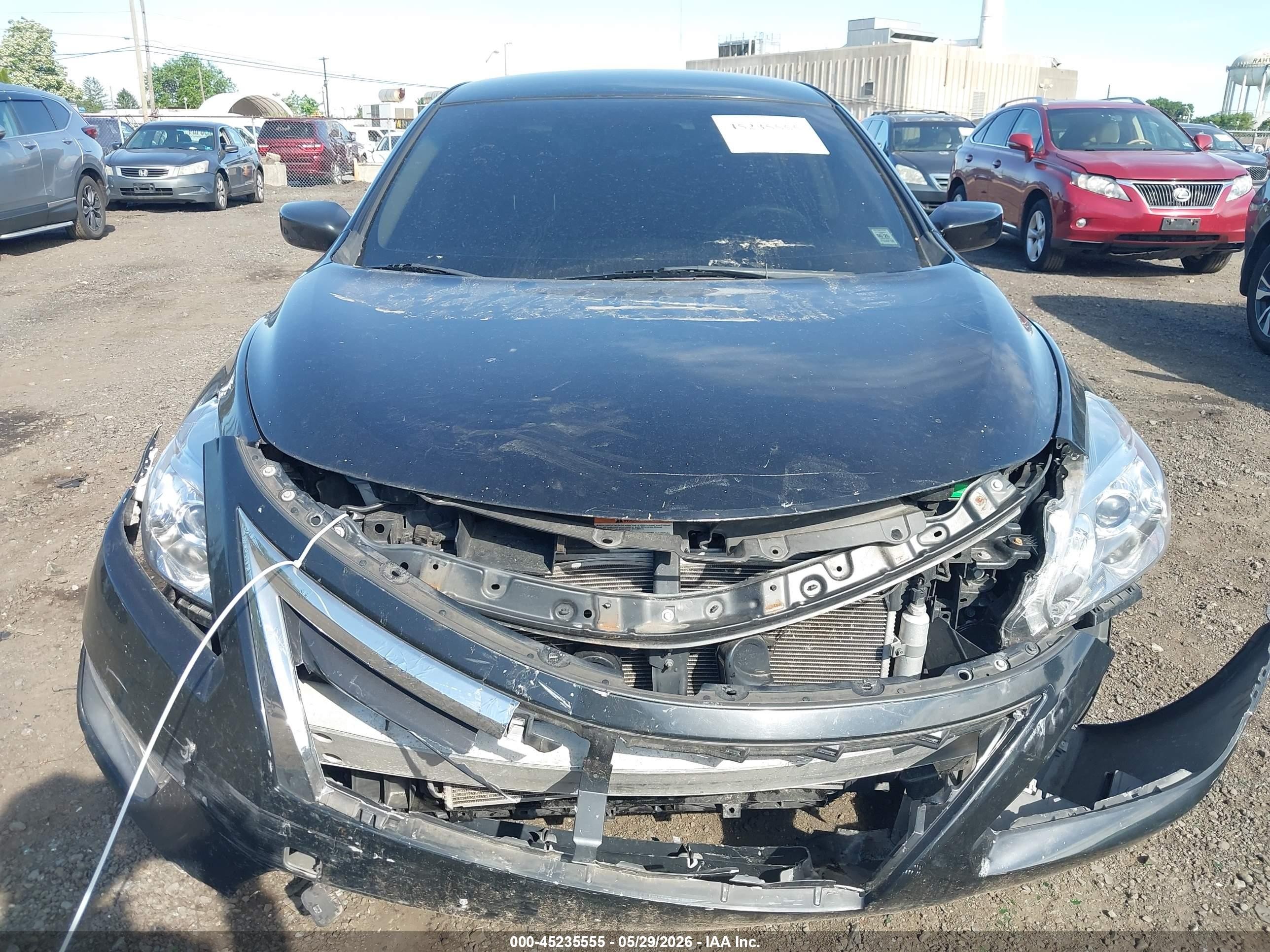2013 Nissan Altima 2.5 S Black vin: 1N4AL3AP4DN564970
