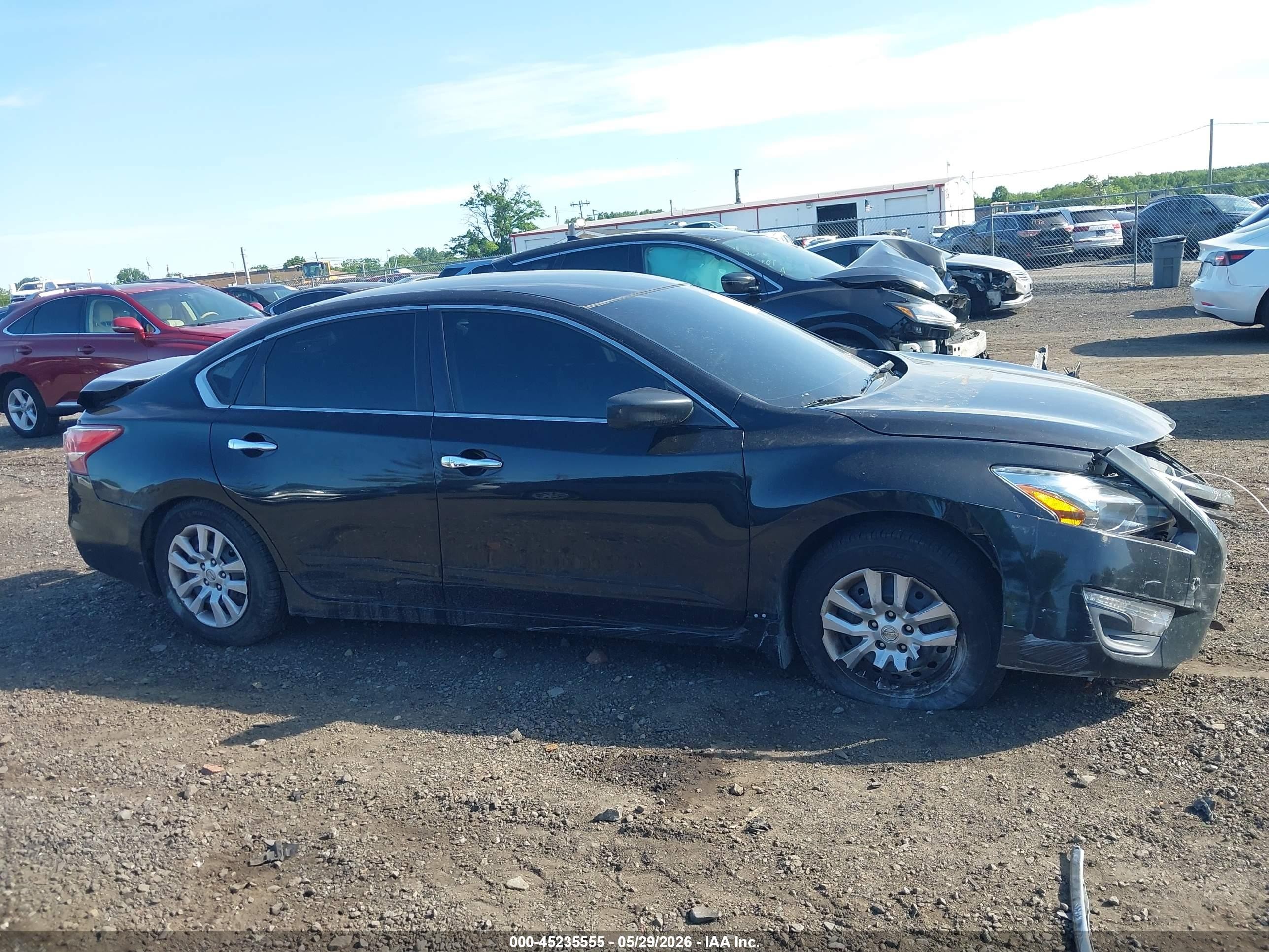 2013 Nissan Altima 2.5 S Black vin: 1N4AL3AP4DN564970