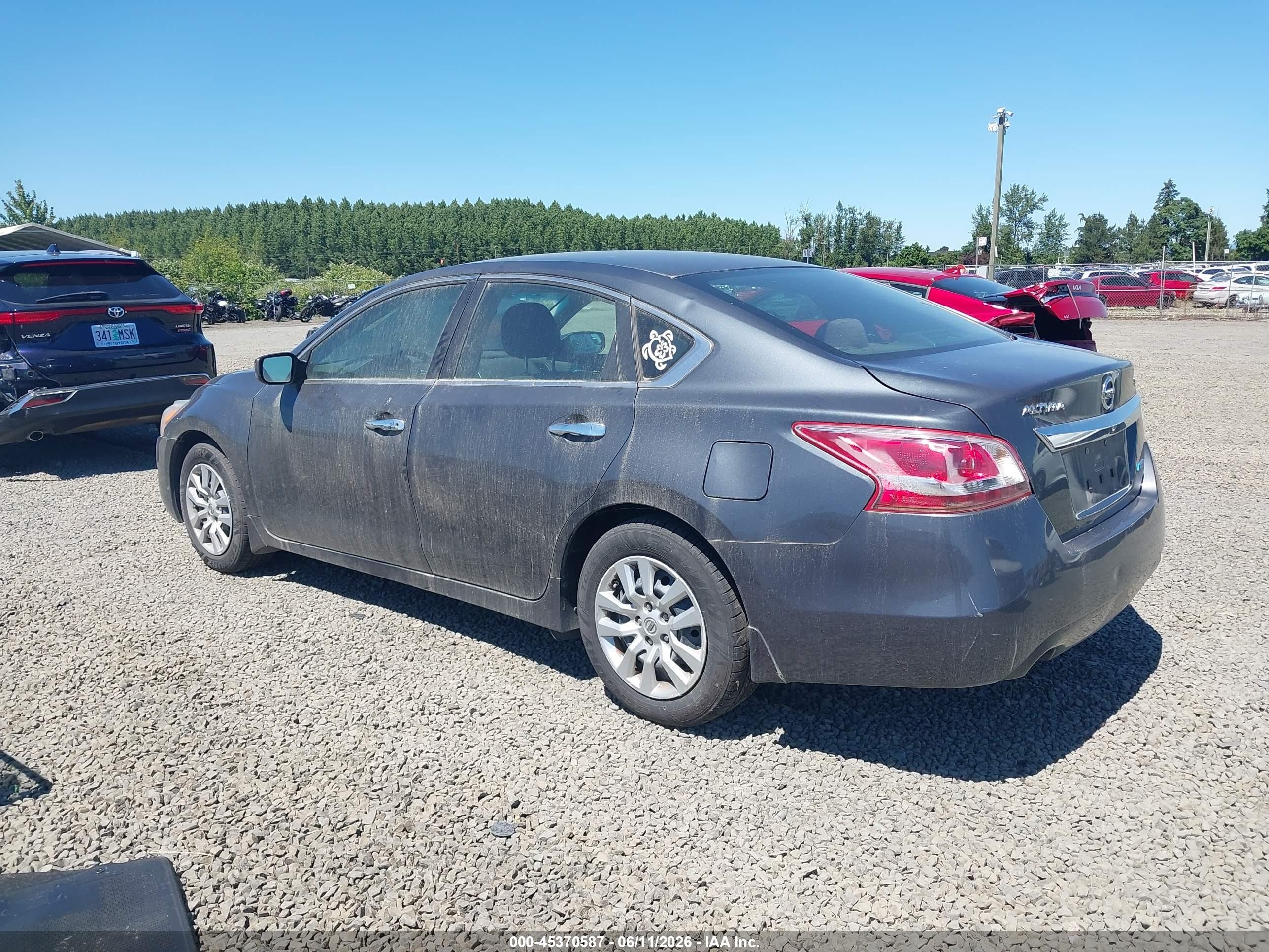2013 Nissan Altima 2.5 S Gray vin: 1N4AL3AP4DN567559