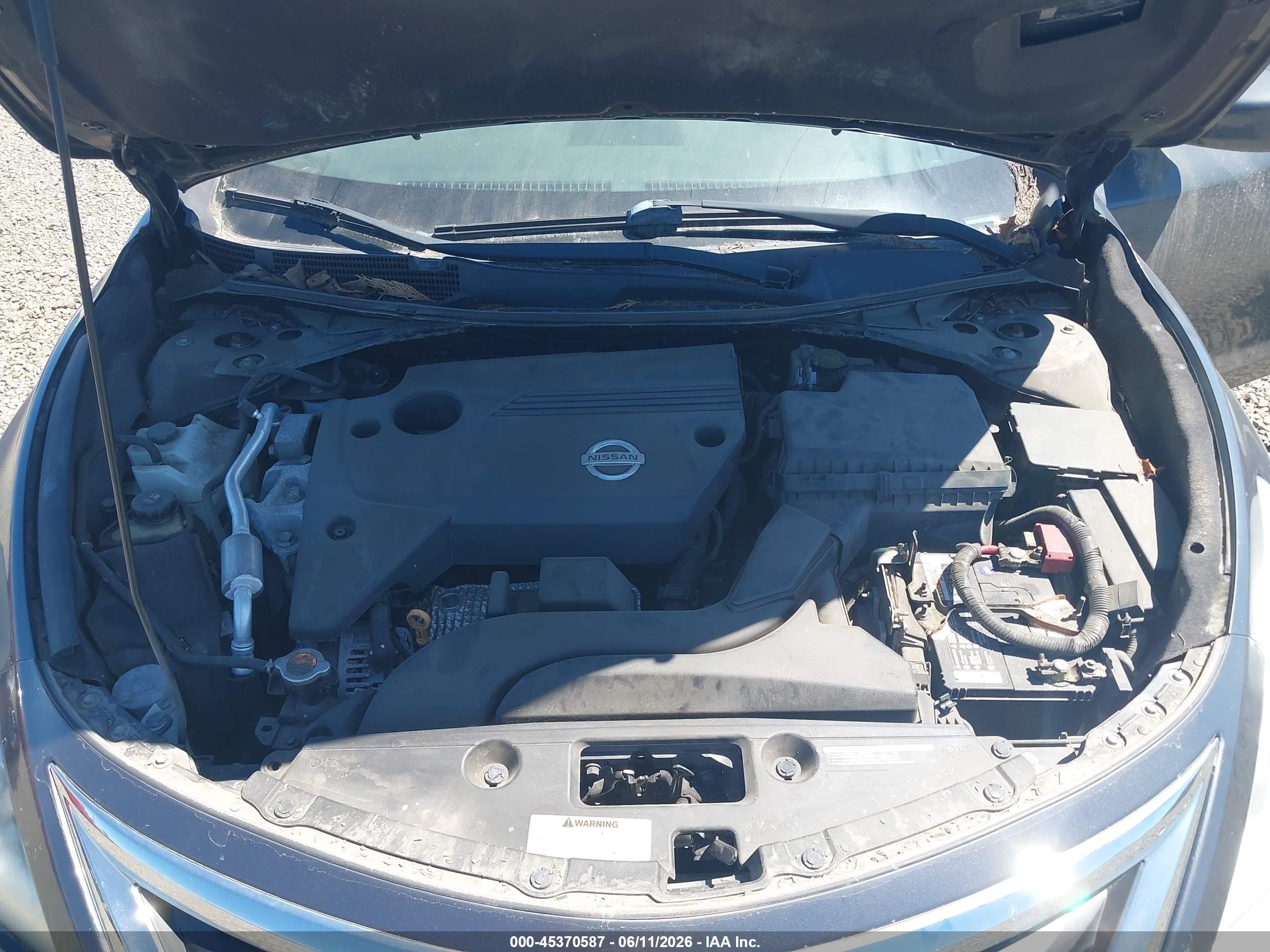 2013 Nissan Altima 2.5 S Gray vin: 1N4AL3AP4DN567559