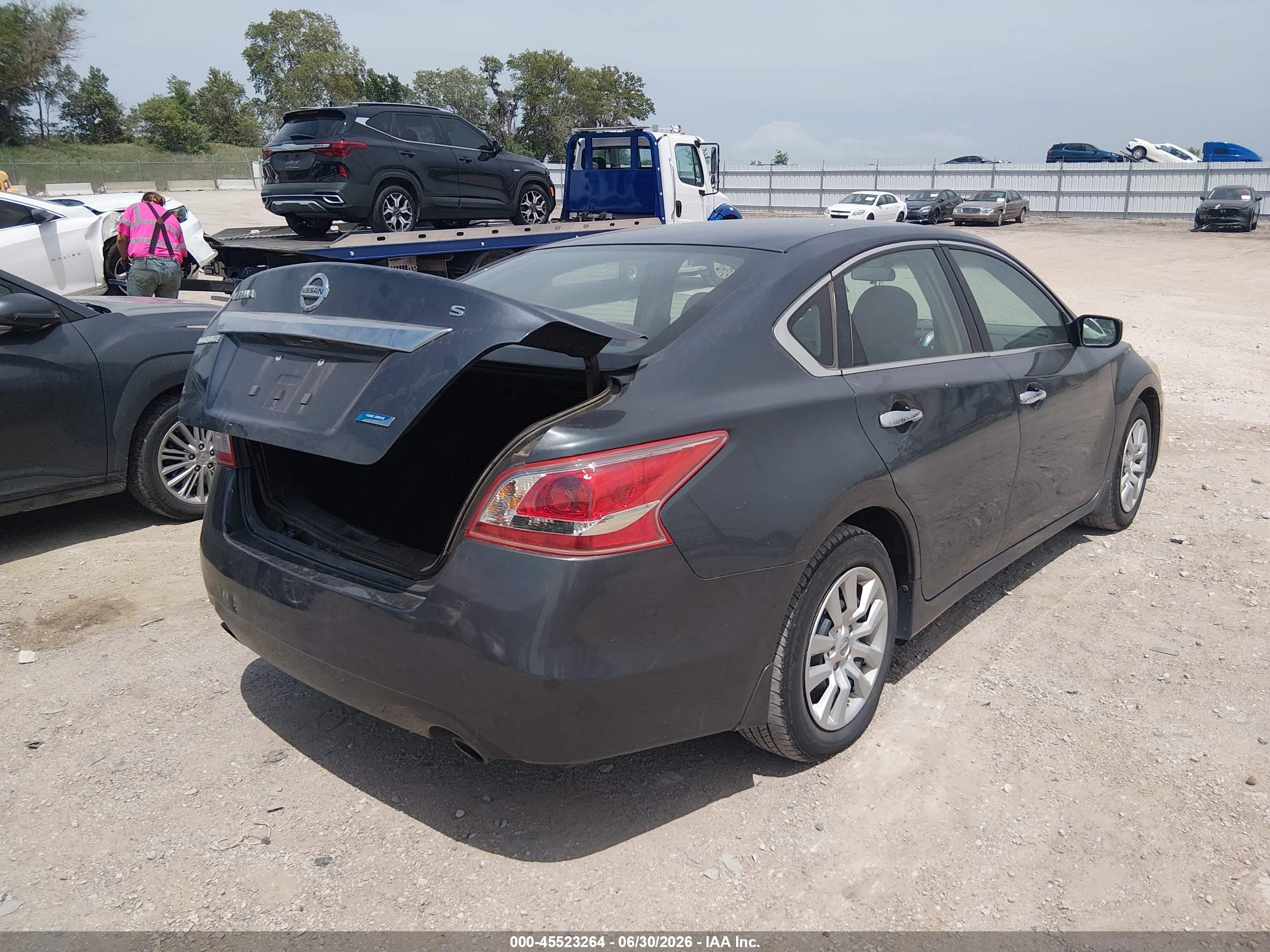 2013 Nissan Altima 2.5 S Gray vin: 1N4AL3AP4DN570736