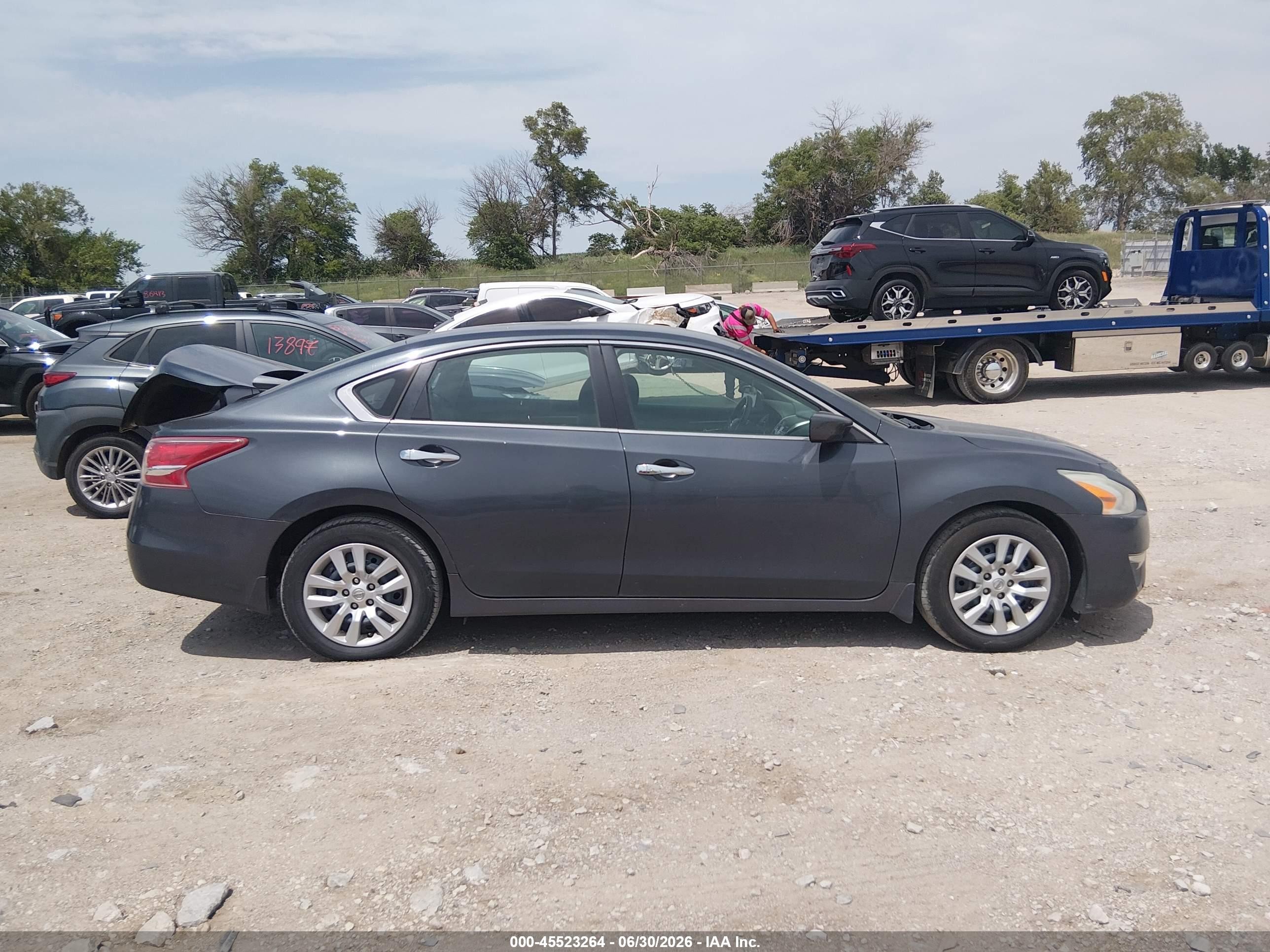 2013 Nissan Altima 2.5 S Gray vin: 1N4AL3AP4DN570736